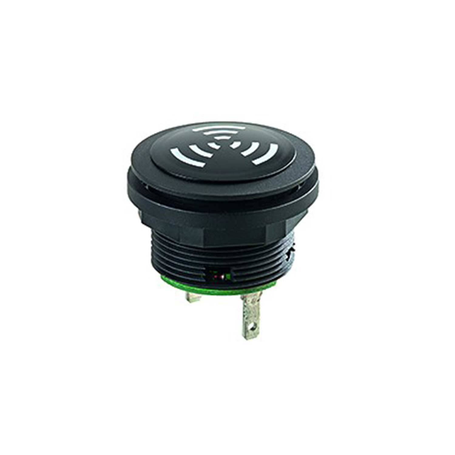 SSWNSG+SG-24V Georg Schlegel Akustischer Signalgeber rund, SHORTRON Flachstecker 2,8mm x 0,8mm - 1Stück