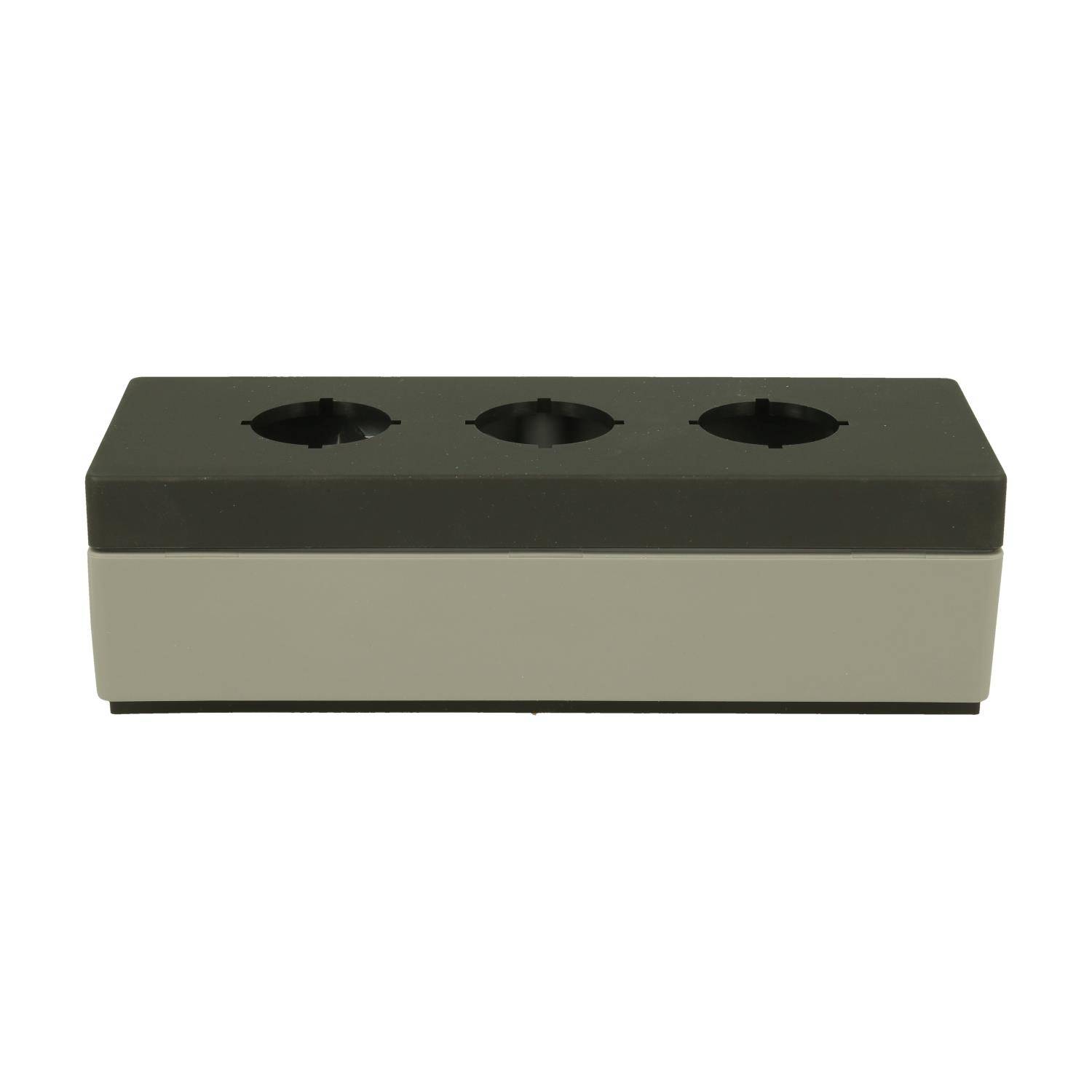 PXD3 Georg Schlegel Proboxx Gehäuse mit Sollbruchstelle, für 3 Befehlsstelle Kabeleinführung M16 ausbrechbar Schutzart