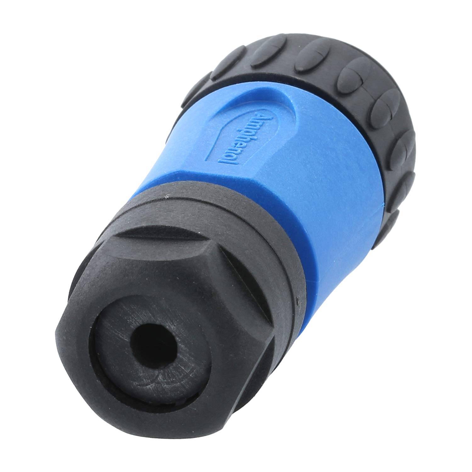 C01610H00600010 Amphenol RD24-KSG Kabelsteckverbinder gerade Stift Crimpanschluss, Polzahl 6+PE Kabelabgang gerade,