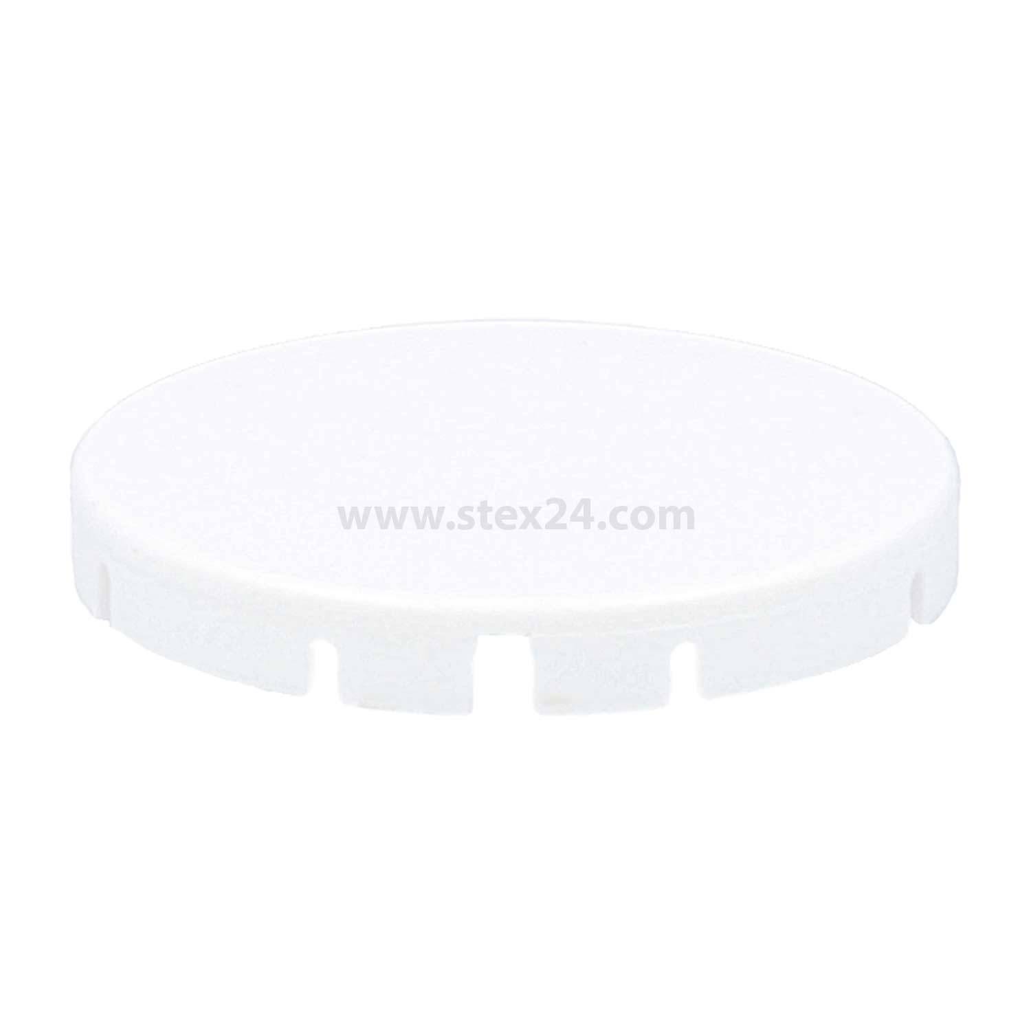 T22RRGWS Georg Schlegel Tasterkappe, flach gedeckt Farbe weiß Ausführung für unbeschriftete Tasten, nicht beleuchtbar -