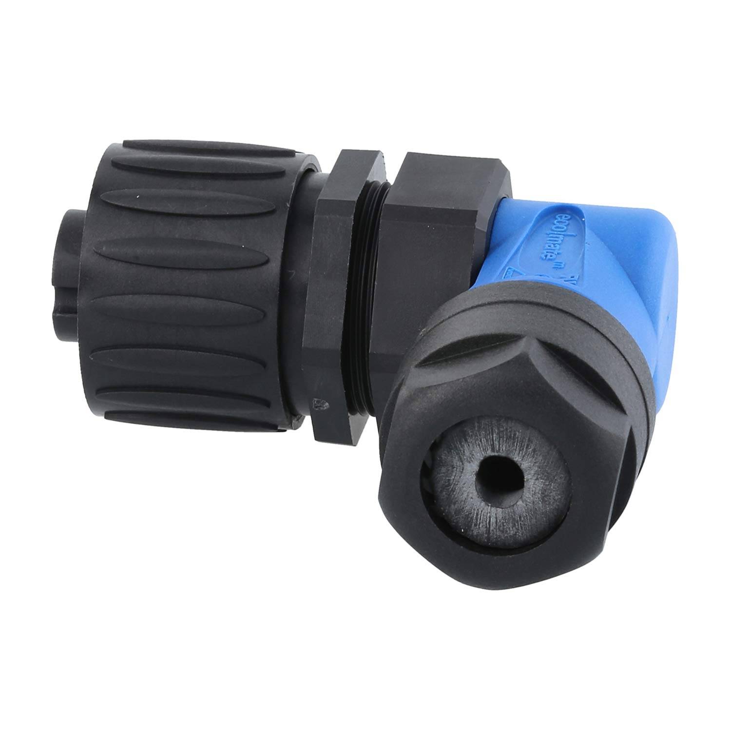 C01610F00600010 Amphenol RD24-KBW Kabelsteckverbinder gewinkelt Buchse Crimpanschluss, Polzahl 6+PE Kabelabgang