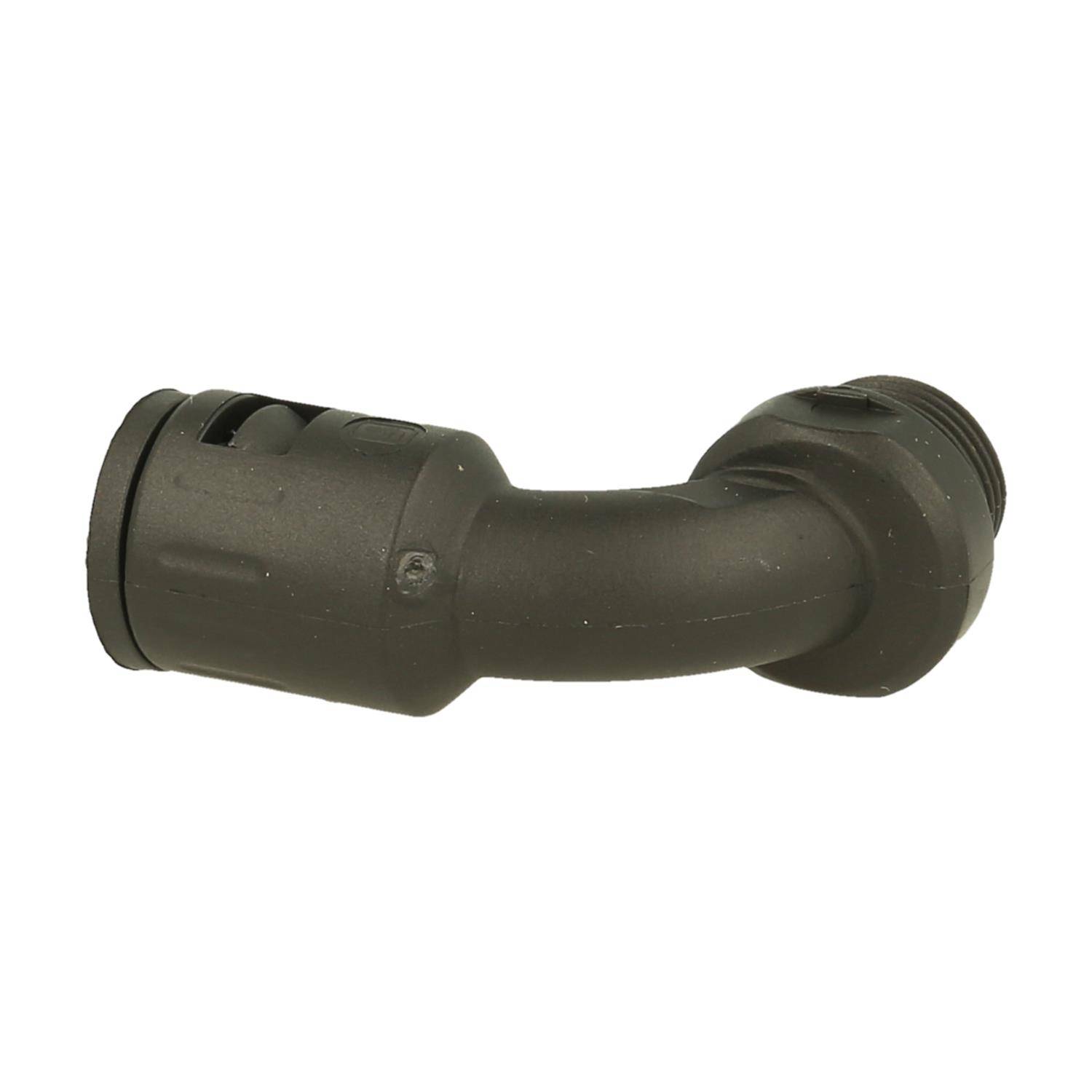 15703013204 FLEXA RQB90-N Schnellverschraubung 90 Grad Bogen Gewinde 3/8 Zoll für Schlauch-Außendurchmesser 13,0mm