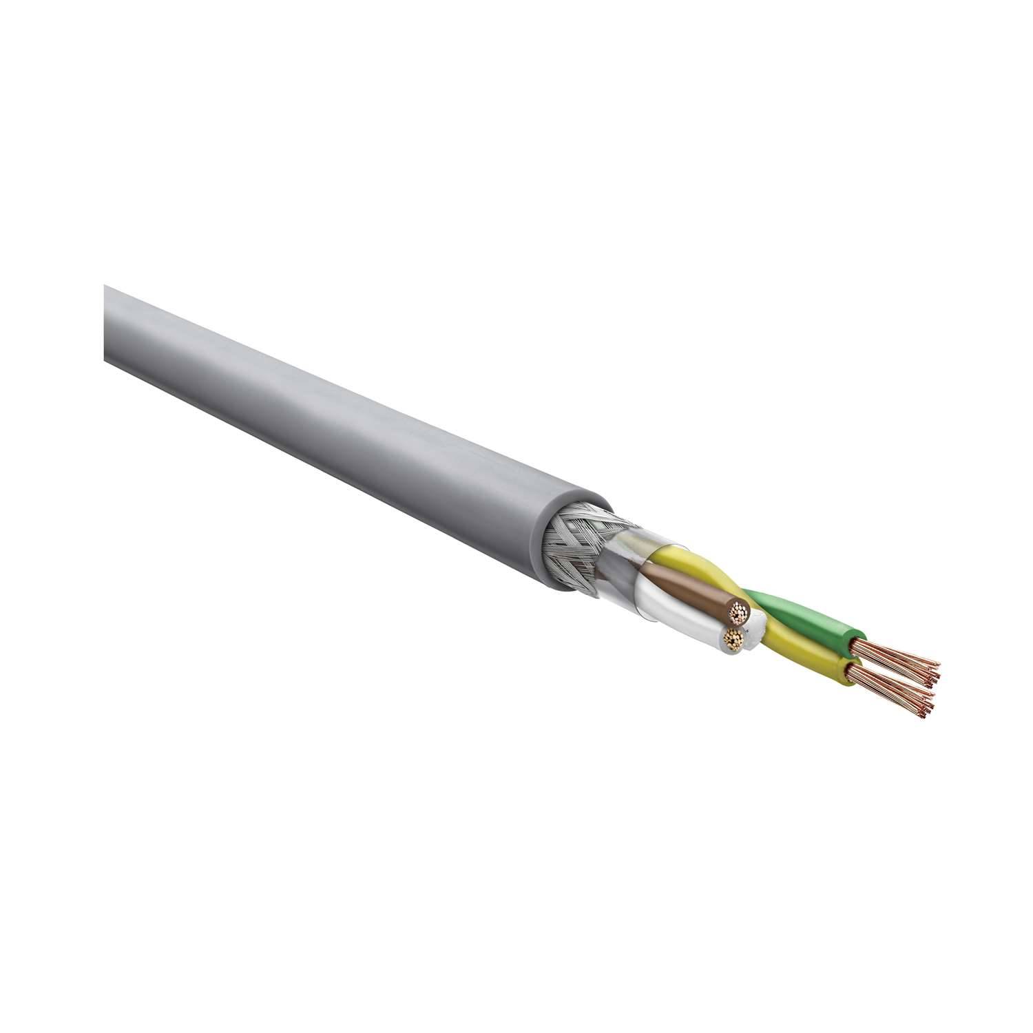 HELU KABEL LiYCY (TP) UL/CSA 2x2x0,14mm² AWG26/7 Datenleitung geschirmt AD 5,6mm Betriebsspitzenspannung 300V nach
