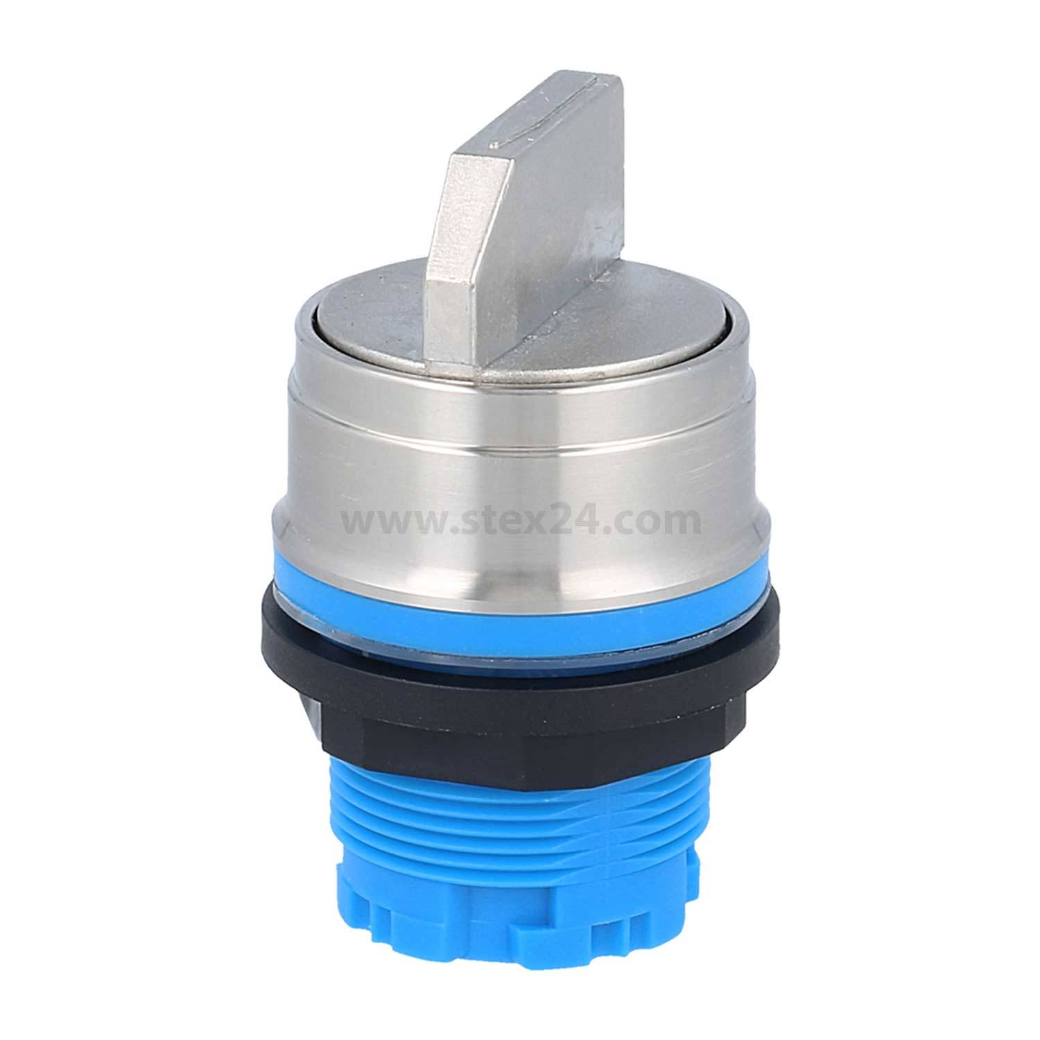 RVAWC_BL Georg Schlegel Wahlschalter links rastend, rechts tastend rund, RVA Beleuchtbar: Nein Beschriftbar: Nein -