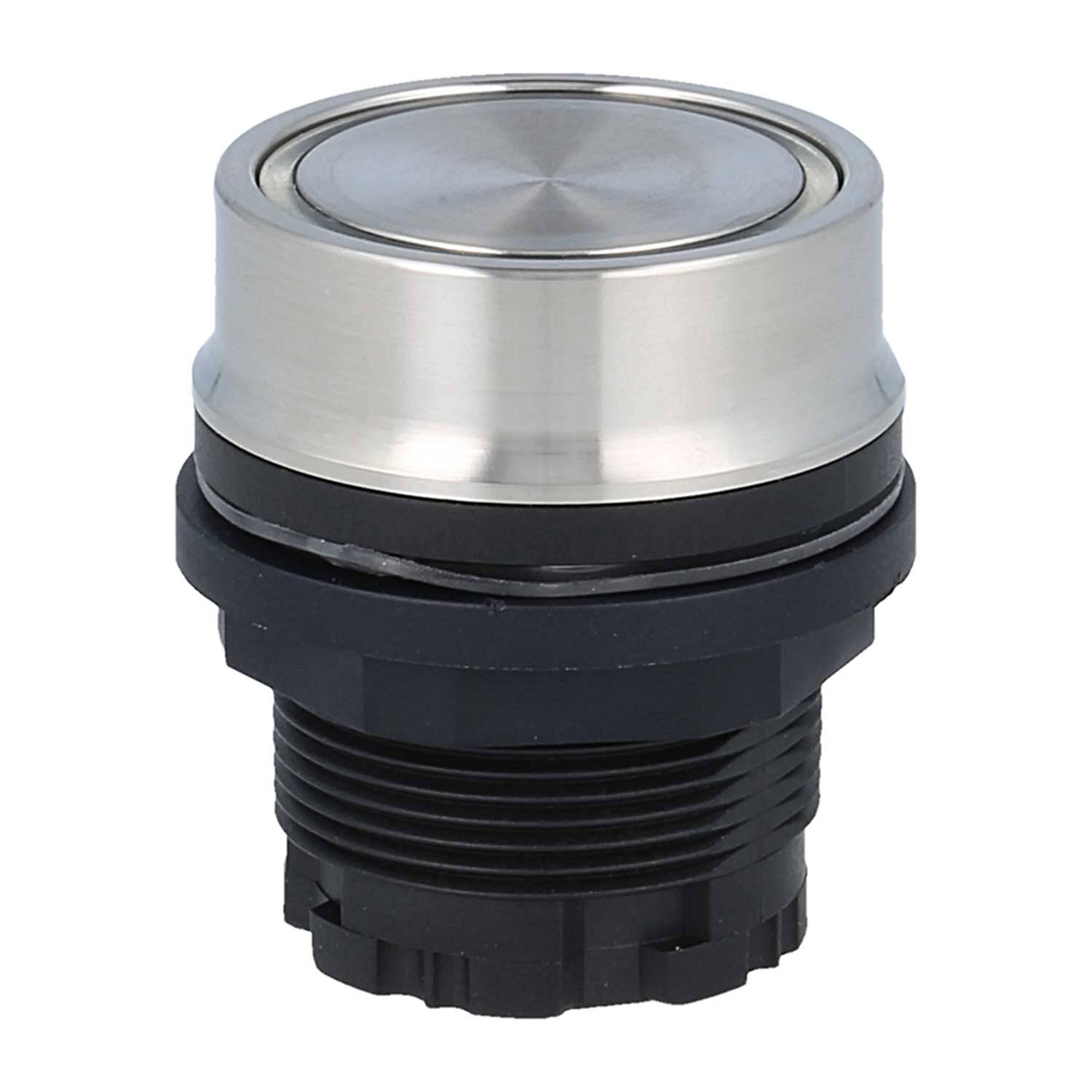 RVATLR_SW Georg Schlegel Drucktaste mit Ringbeleuchtung rund, RVA Hub 6,0mm - 1Stück