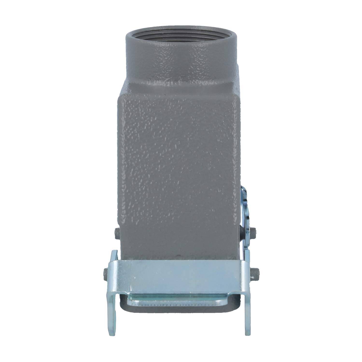 04300160431 HARTING Han 16B Tüllengehäuse hoch, 1xPG29 gerader Kabelabgang, mit 2 Querbügeln Verschraubung PG29