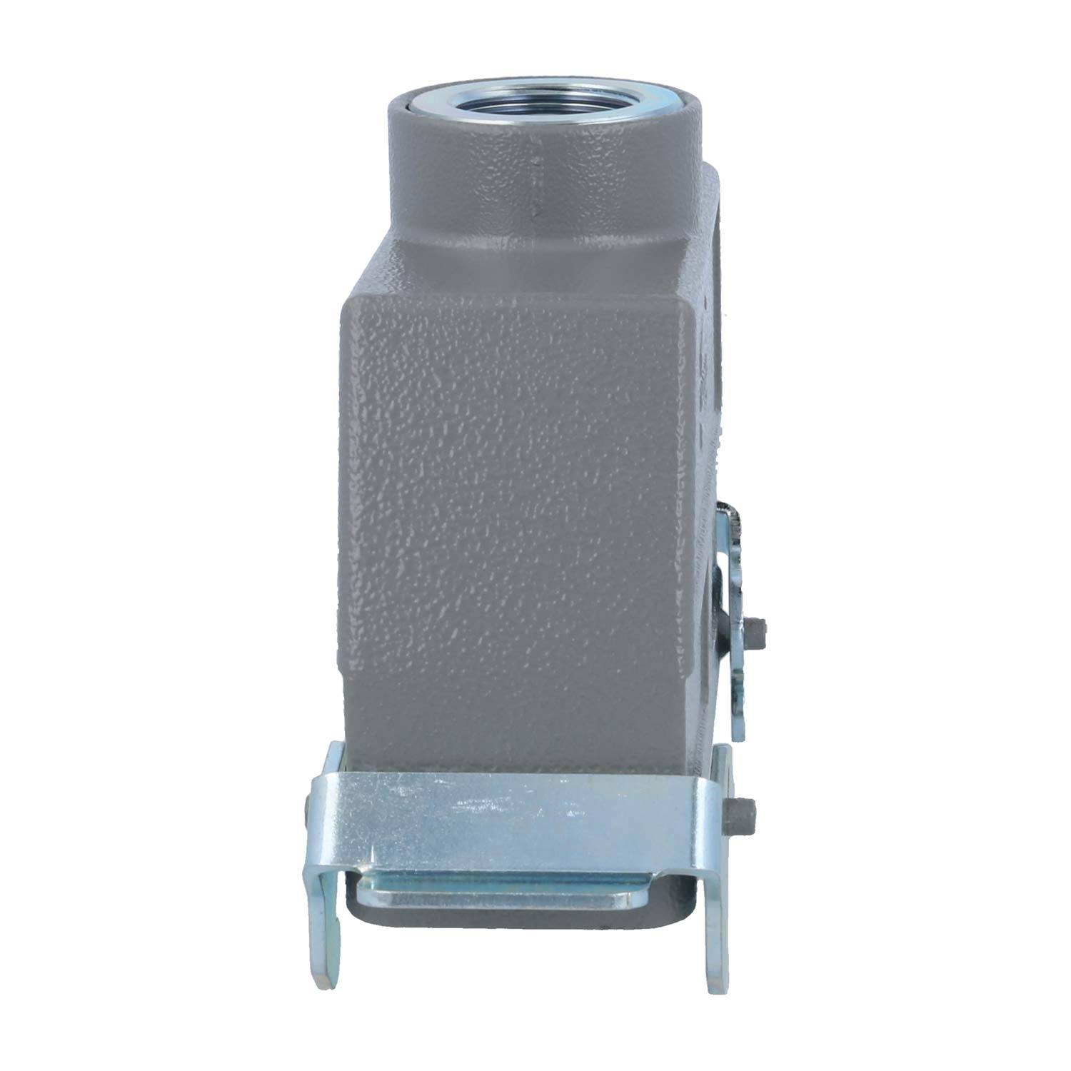 04300240464 HARTING Han 24B Tüllengehäuse hoch, 1xM25 gerader Kabelabgang, mit 2 Querbügeln Verschraubung M25