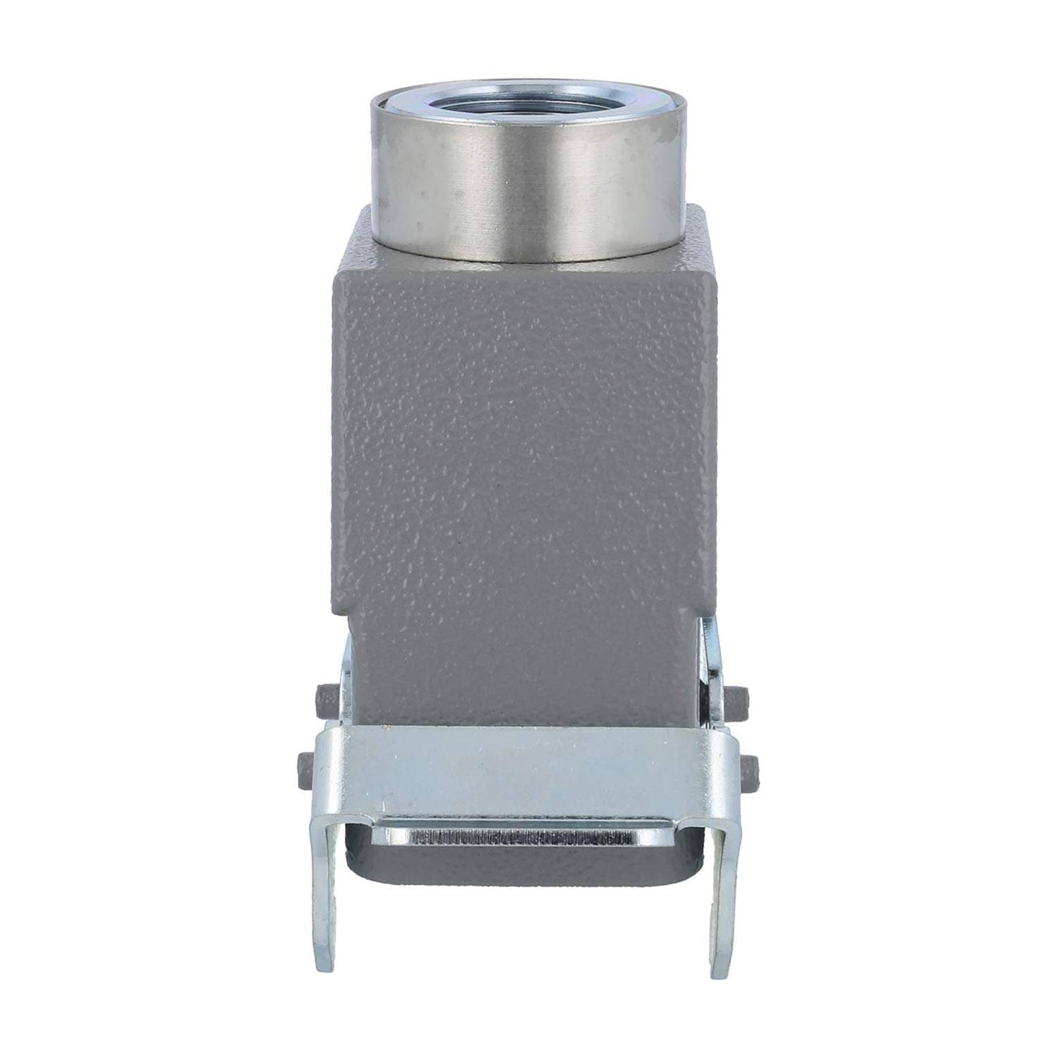 04301100464 HARTING Han 10B Tüllengehäuse hoch, 1xM25 gerader Kabelabgang, mit 2 Querbügeln Verschraubung M25