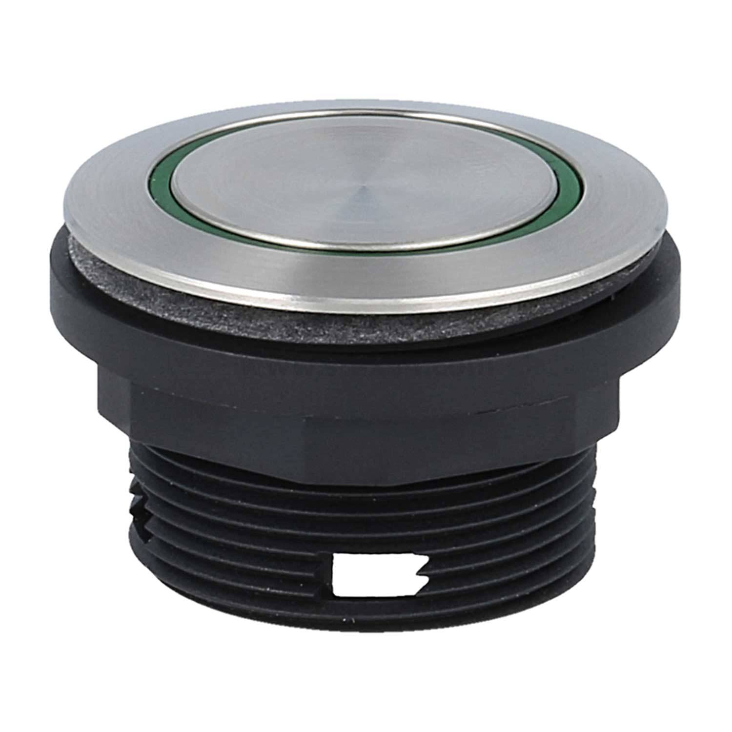 SVATLRG Georg Schlegel Drucktaste mit Ringbeleuchtung beleuchtbar, rund, SHORTRON Zwischenbau Hub 2,3mm - 1Stück