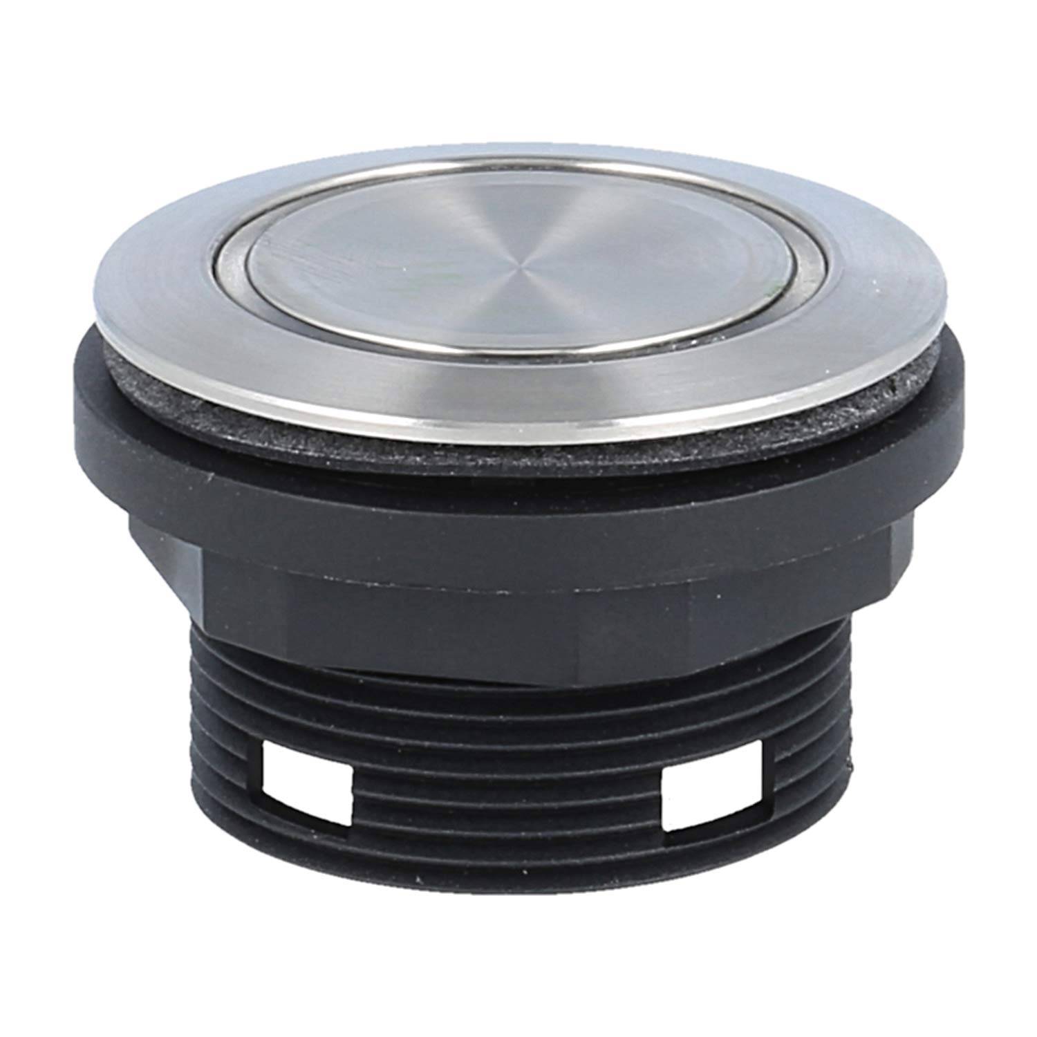 SVATLRW Georg Schlegel Drucktaste mit Ringbeleuchtung beleuchtbar, rund, SHORTRON Zwischenbau Hub 2,3mm - 1Stück