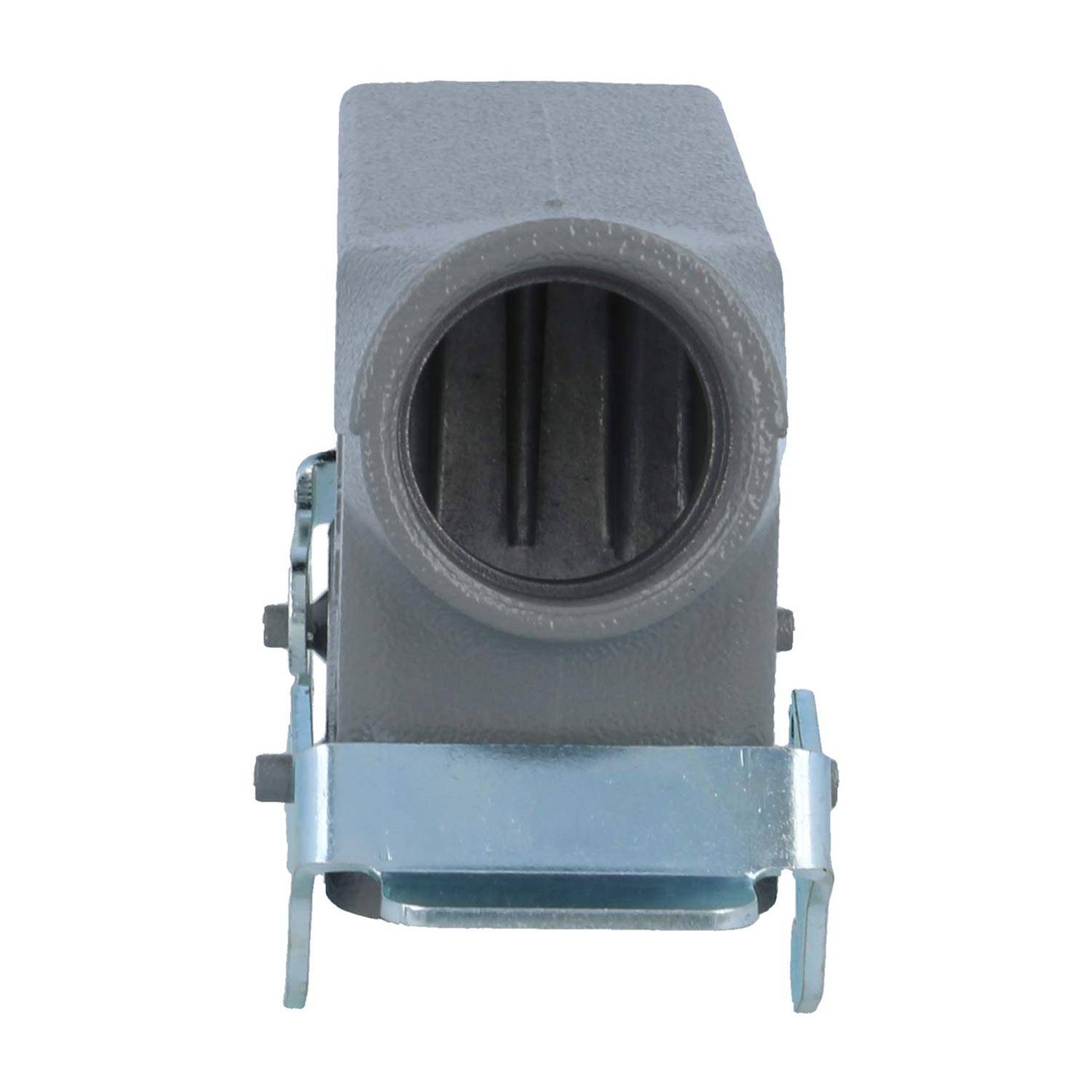 04301161569 HARTING Han 16B Tüllengehäuse niedrig, 1xM32 seitlicher Kabelabgang, mit 2 Querbügeln Verschraubung M32