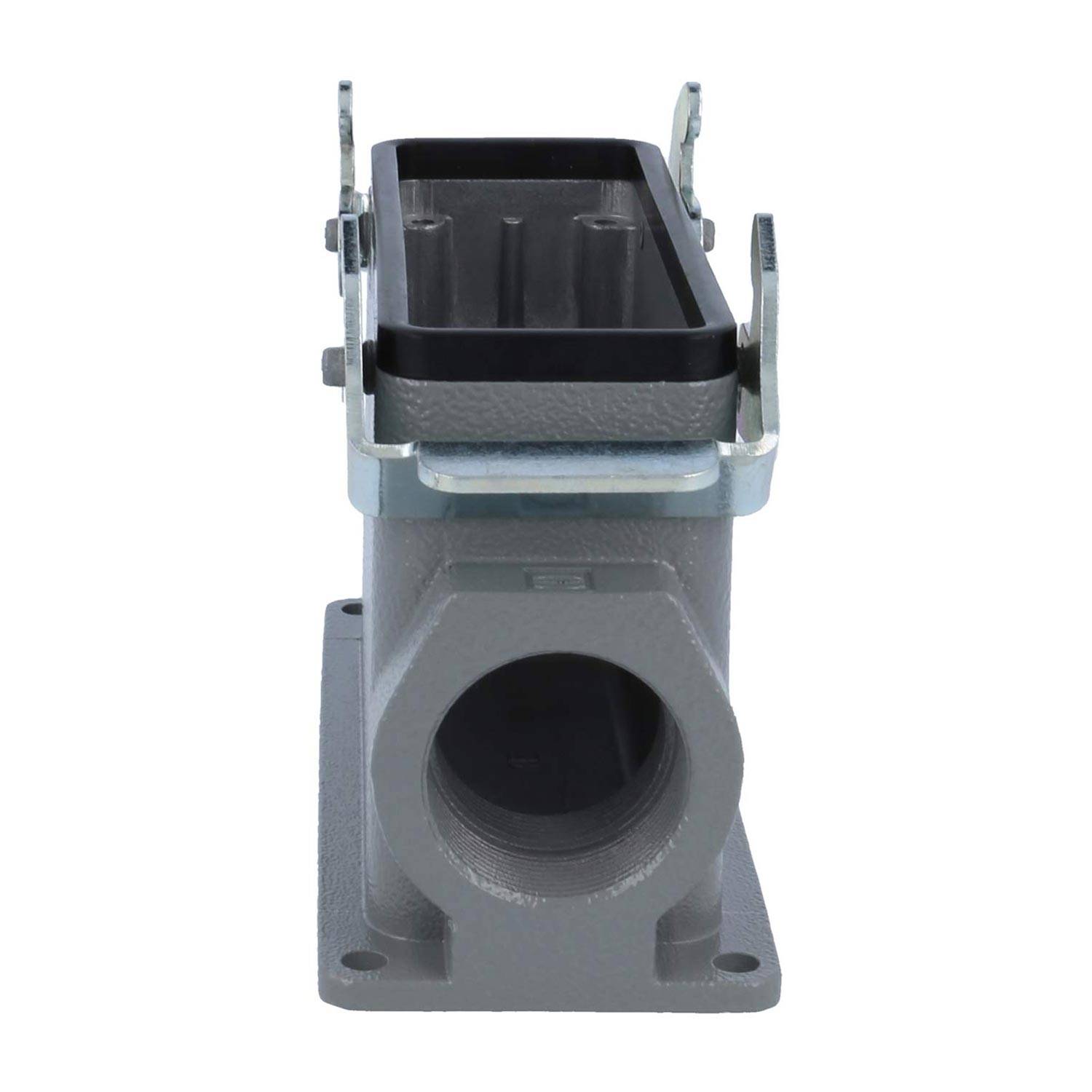 04301240264 HARTING Han 24B Sockelgehäuse hoch, 1xM32 seitlicher Kabelabgang, mit 2 Querbügeln Verschraubung M32