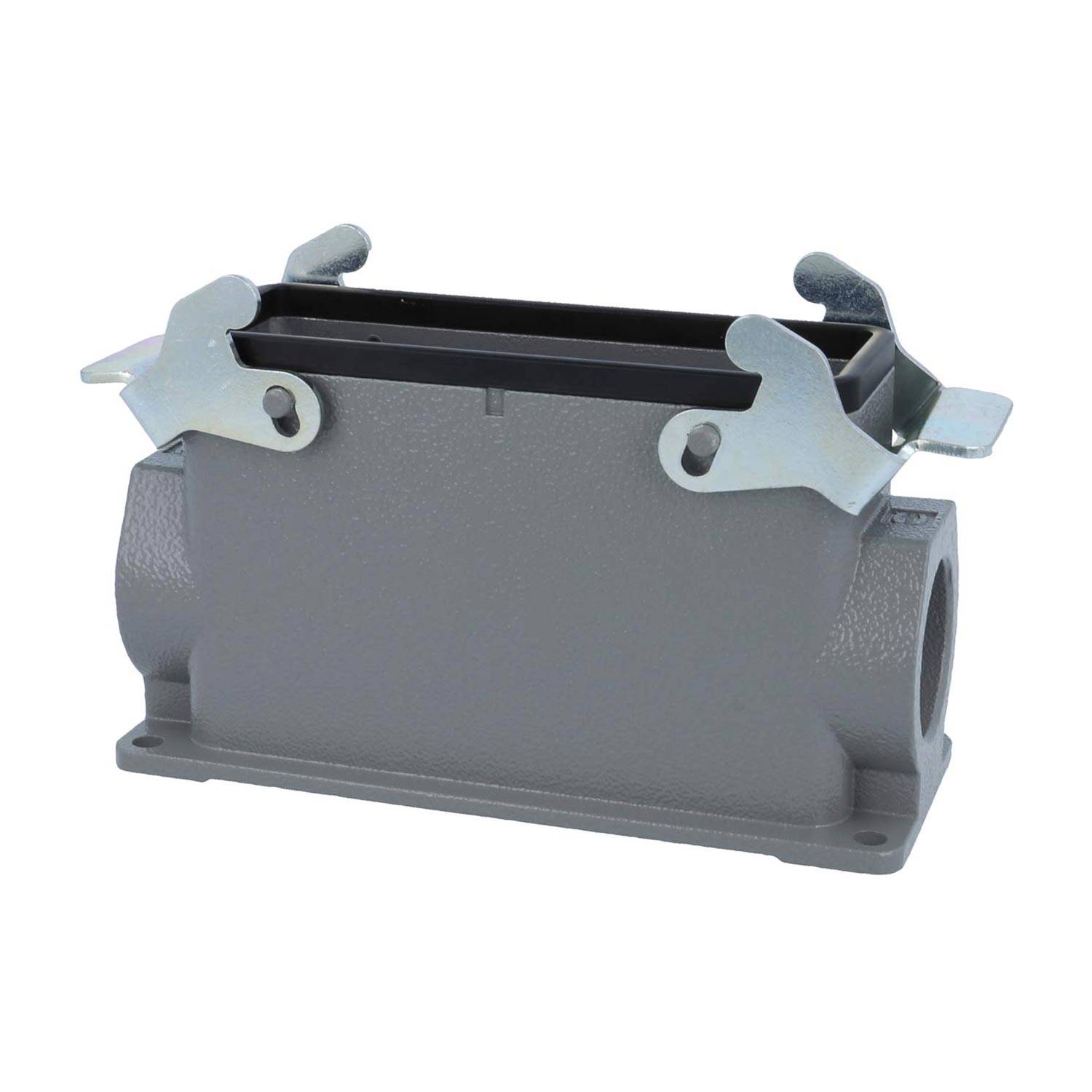 04301240264 HARTING Han 24B Sockelgehäuse hoch, 1xM32 seitlicher Kabelabgang, mit 2 Querbügeln Verschraubung M32