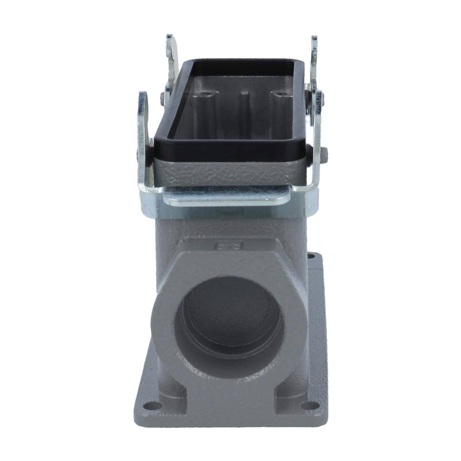 04301240264 HARTING Han 24B Sockelgehäuse hoch, 1xM32 seitlicher Kabelabgang, mit 2 Querbügeln Verschraubung M32