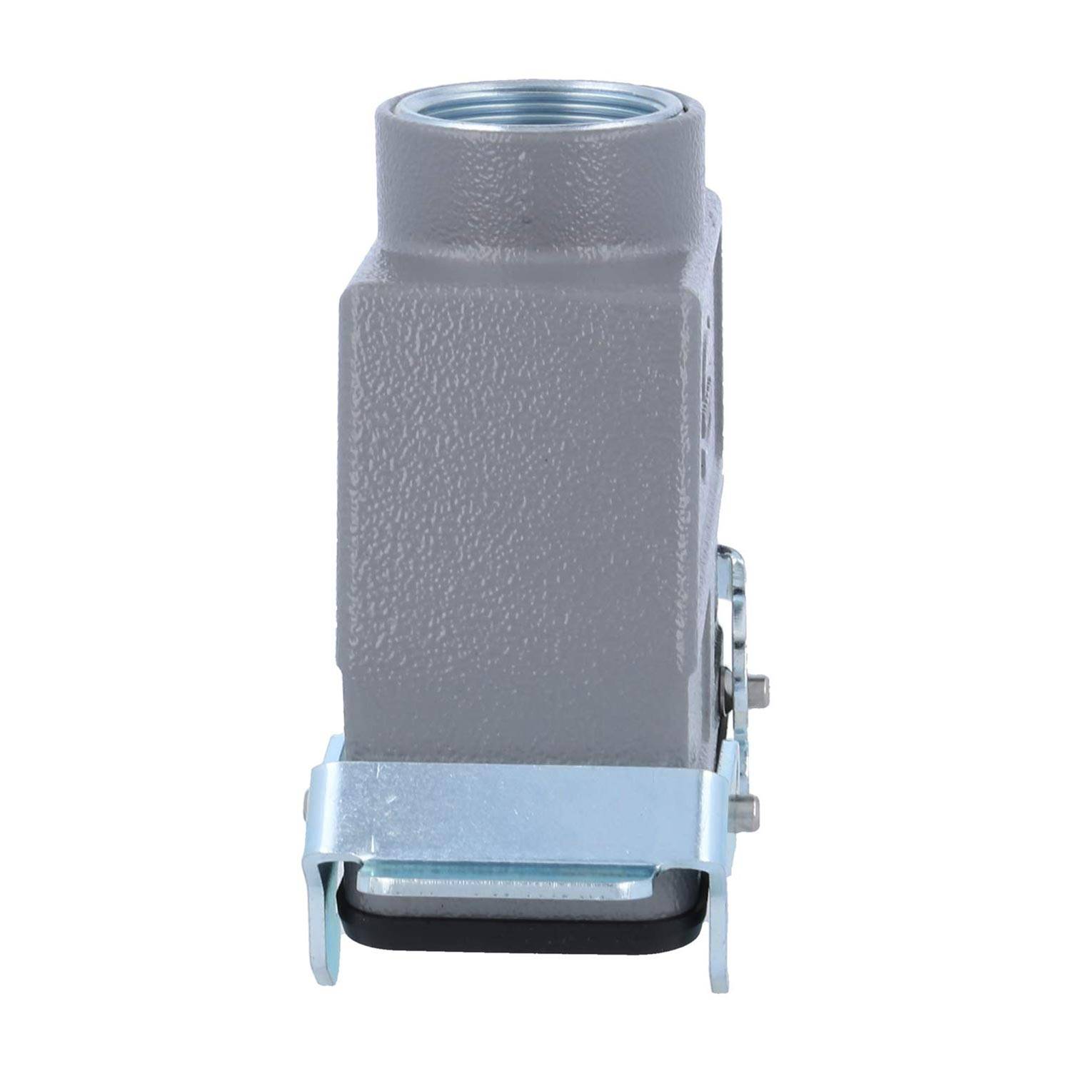 04301160762 HARTING Han 16B Kupplungsgehäuse hoch, 1xM32 gerader Kabelabgang, mit 2 Querbügeln Verschraubung M32