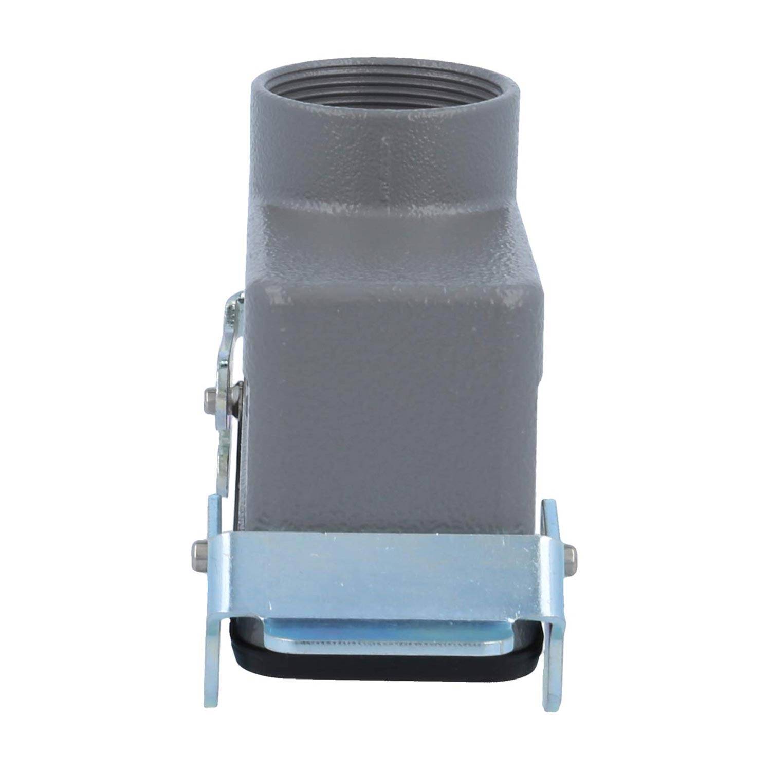 04301241731 HARTING Han 24B Kupplungsgehäuse niedrig, 1xPG29 gerader Kabelabgang, mit 2 Querbügeln Verschraubung PG29