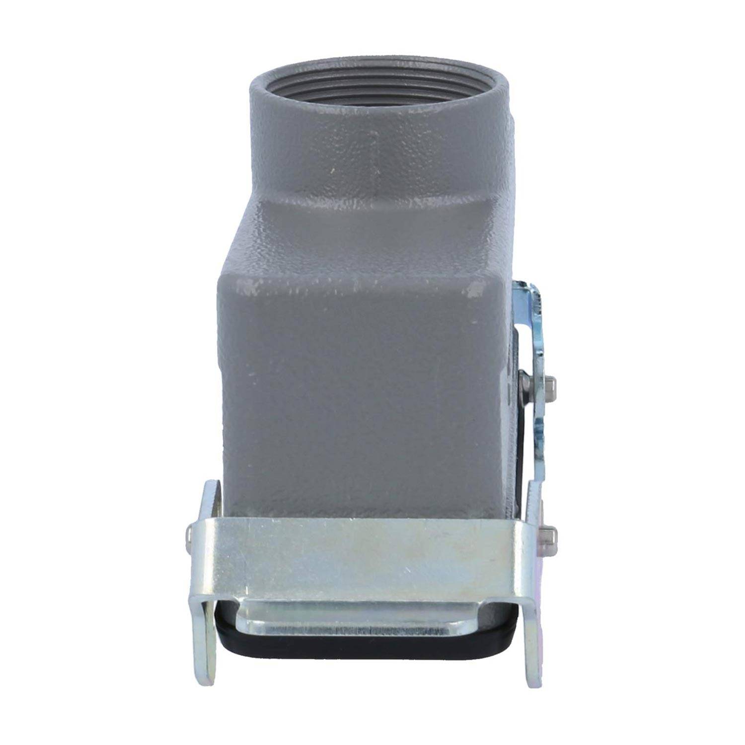 04301241731 HARTING Han 24B Kupplungsgehäuse niedrig, 1xPG29 gerader Kabelabgang, mit 2 Querbügeln Verschraubung PG29