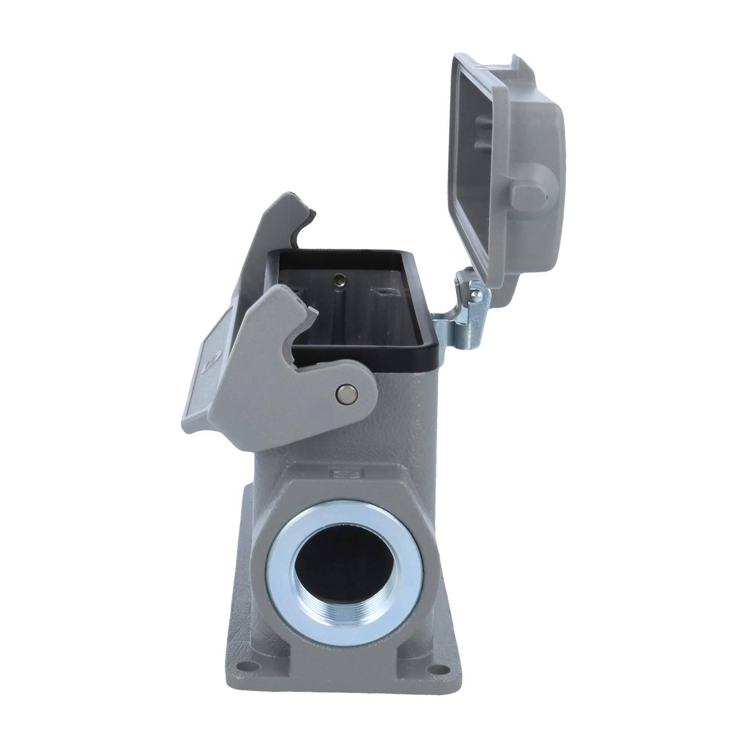 05300240267 HARTING Han 24B Sockelgehäuse hoch, 1xM25 seitlicher Kabelabgang, mit 1 Längsbügel mit Schutzkappe