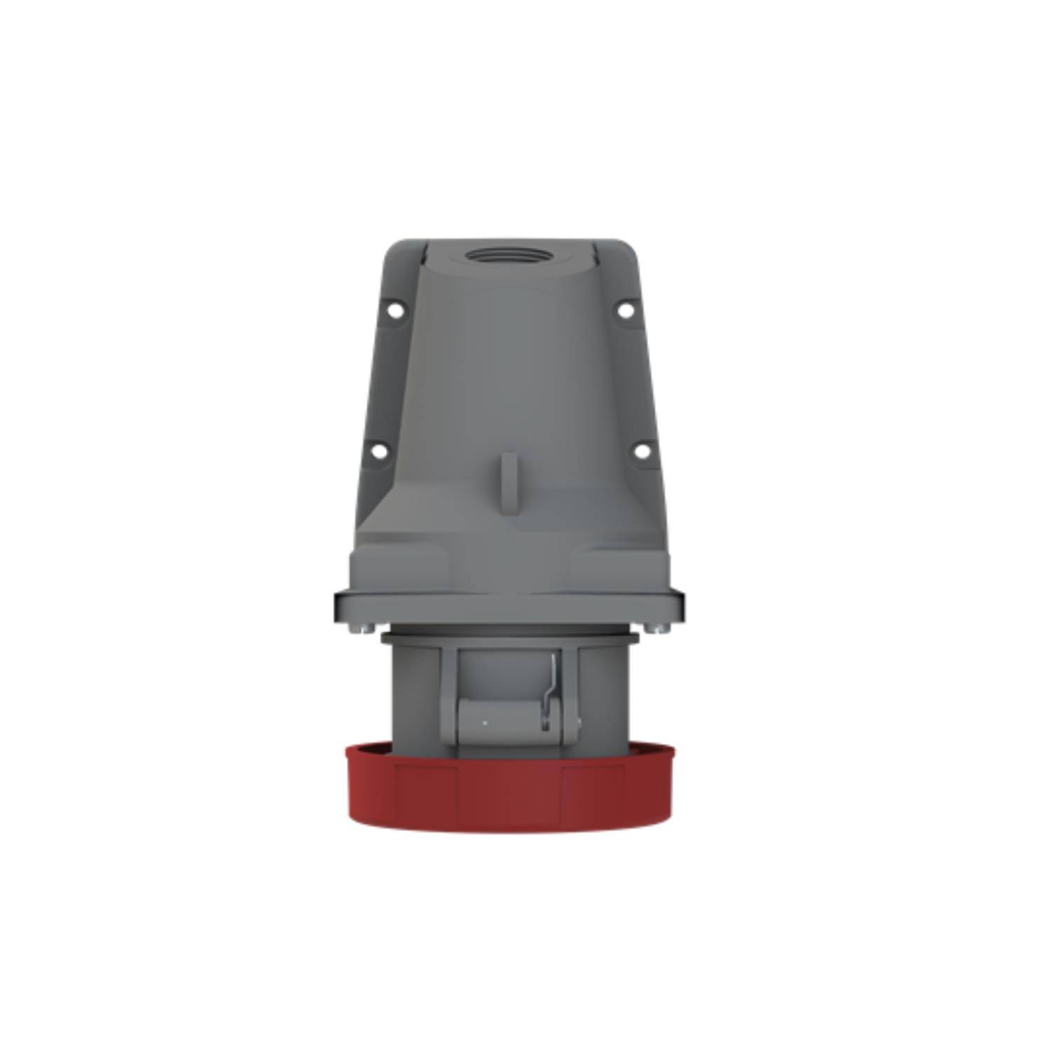 2CMA101230R1000 Amphenol 16 Ampere CEE Wandsteckdose 5-polig (3P+N+PE) Buchse, Kodierung 6h rot 200/346V bis 240/415V