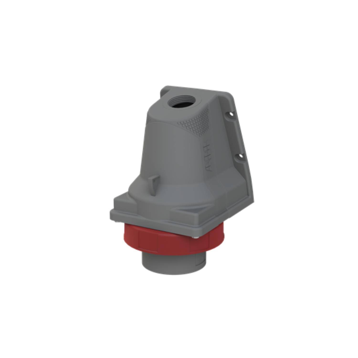 2CMA101183R1000 Amphenol 16 Ampere CEE Wandsteckverbinder 5-polig (3P+N+PE) Stift, Kodierung 6h rot 200/346V bis