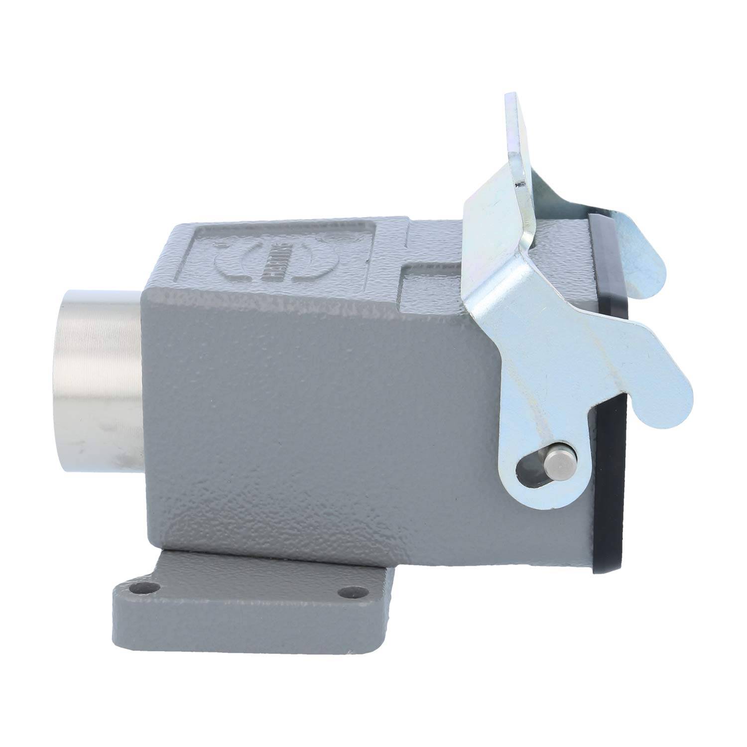 04300060757 HARTING Han 6B Kupplungsgehäuse hoch, 1xPG21 gerader Kabelabgang, mit 1 Längsbügel Verschraubung PG21