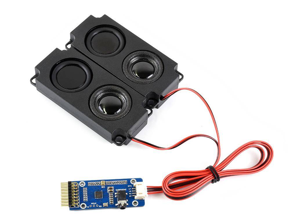 Waveshare WM8960 Stereo CODEC Audio Module, MEMS Mikrofon, 3,5mm Klinke, I2C, I2S, 1W 3,3V