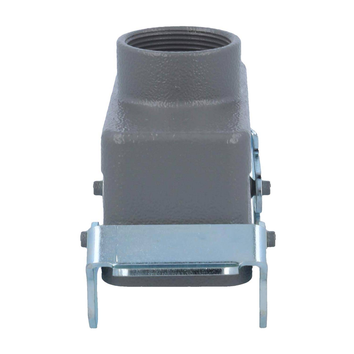 04301161466 HARTING Han 16B Tüllengehäuse niedrig, 1xM32 gerader Kabelabgang, mit 2 Querbügeln Verschraubung M32