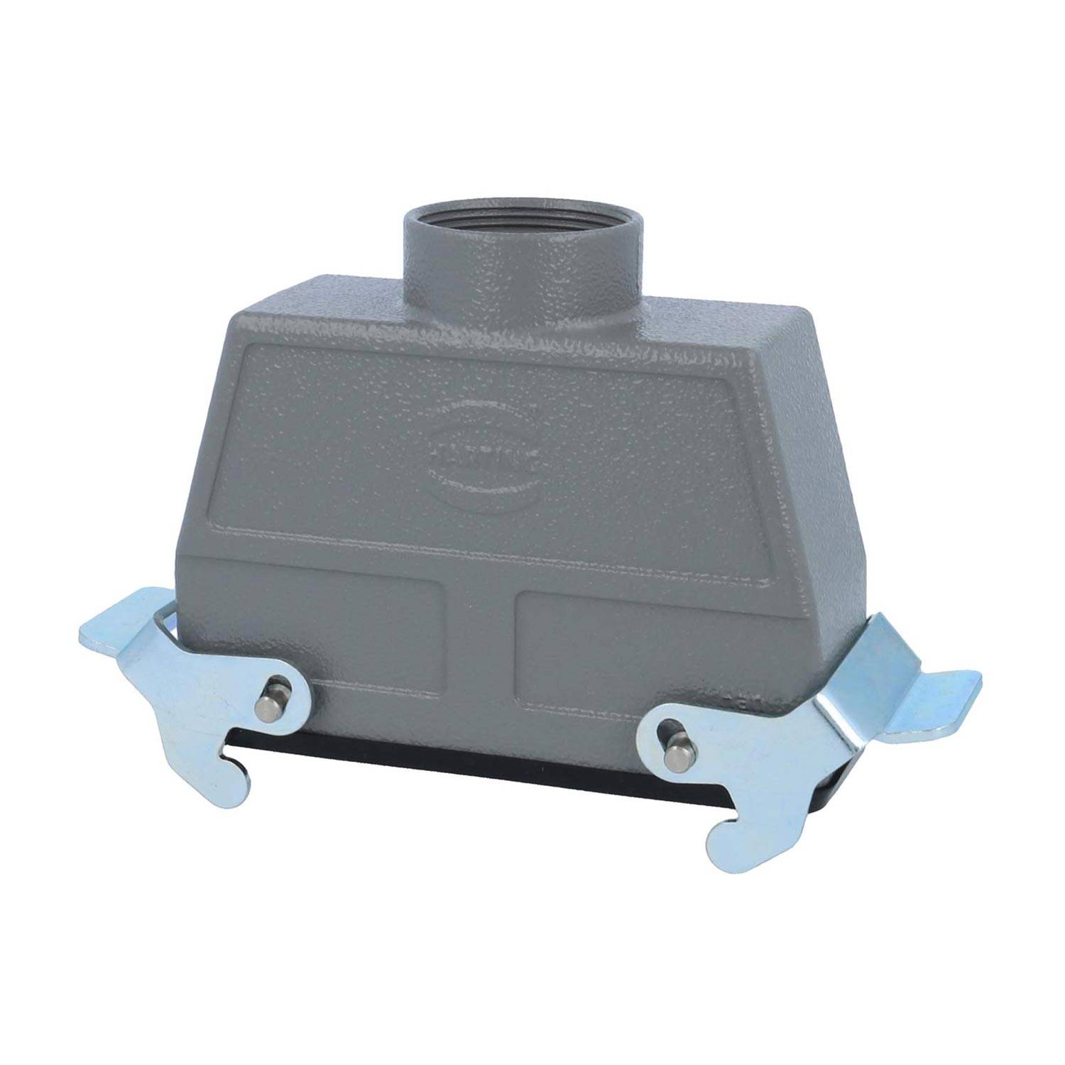 04301240731 HARTING Han 24B Kupplungsgehäuse hoch, 1xPG29 gerader Kabelabgang, mit 2 Querbügeln Verschraubung PG29