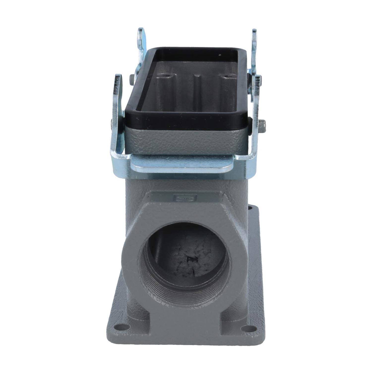 04301240272 HARTING Han 24B Sockelgehäuse hoch, 2xM32 seitlicher Kabelabgang, mit 2 Querbügeln Verschraubung M32