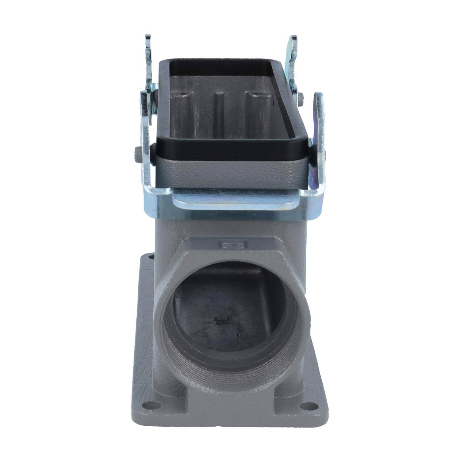 04301240278 HARTING Han 24B Sockelgehäuse hoch, 2xM40 seitlicher Kabelabgang, mit 2 Querbügeln Verschraubung M40