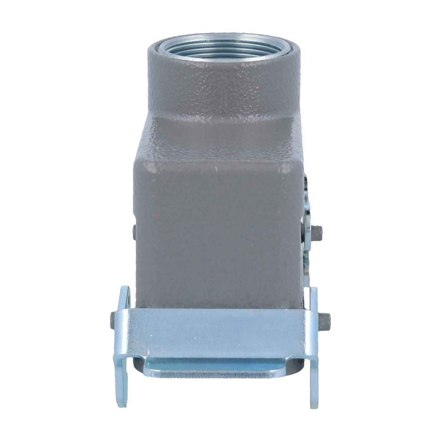 04301241463 HARTING Han 24B Tüllengehäuse niedrig, 1xM32 gerader Kabelabgang, mit 2 Querbügeln Verschraubung M32