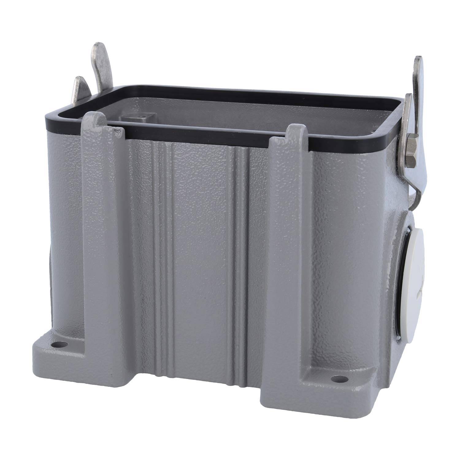 05300480266 HARTING Han 48B Sockelgehäuse hoch, 1xM40 seitlicher Kabelabgang, mit 1 Längsbügel Verschraubung M40