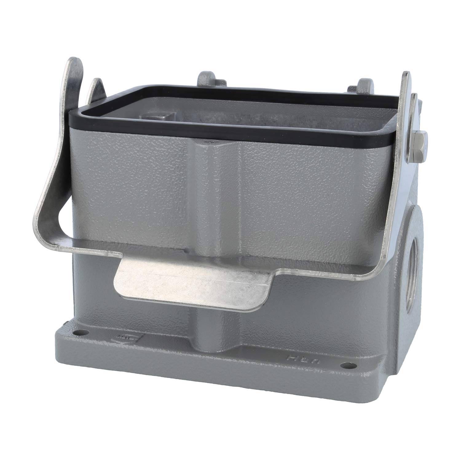 05300480265 HARTING Han 48B Sockelgehäuse hoch, 1xM32 seitlicher Kabelabgang, mit 1 Längsbügel Verschraubung M32