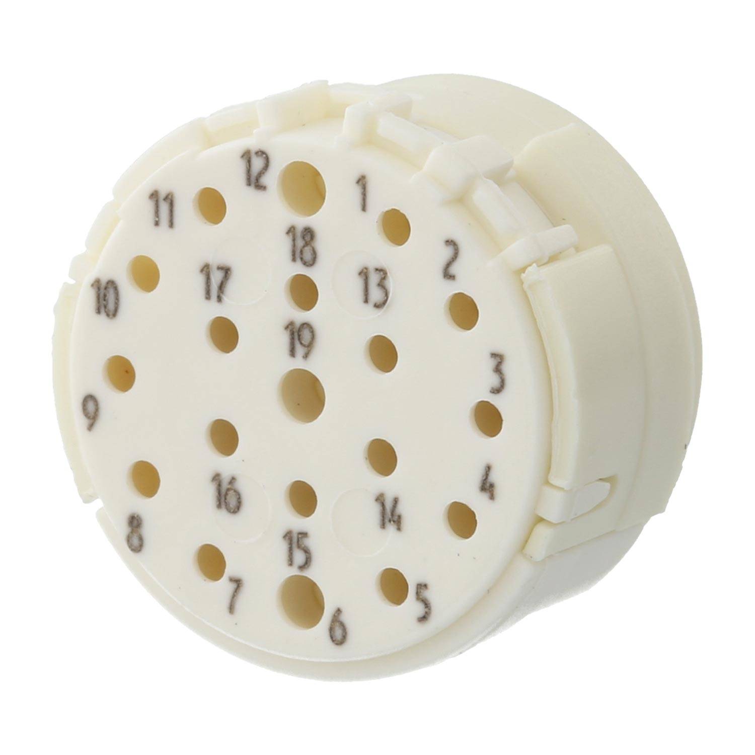 7003919101 HUMMEL M23 Signal Crimp-Kontakteinsatz Stift Crimpanschluss, Polzahl 19-polig 100V Steuerkontakt 100V,