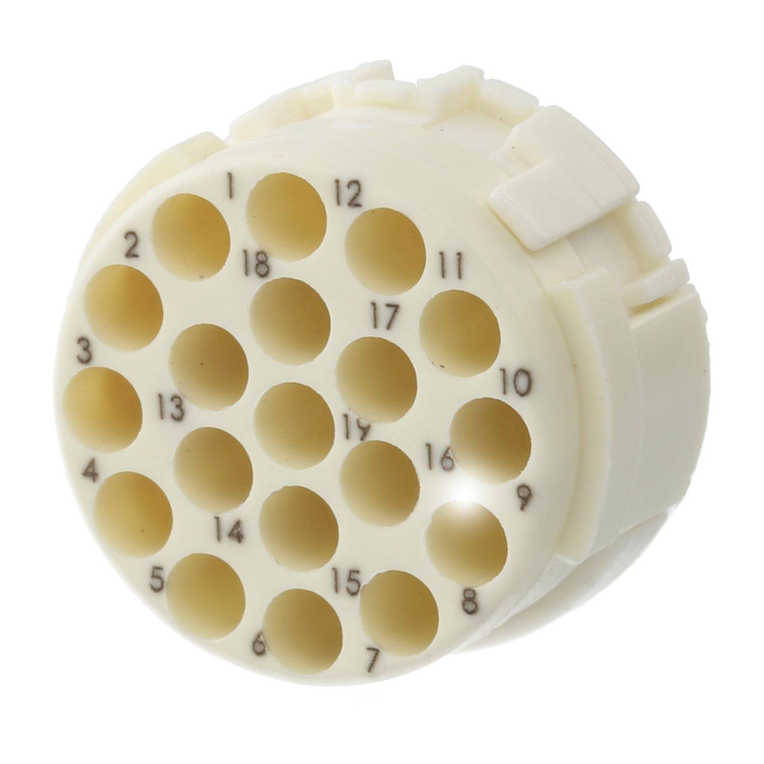 7003919101 HUMMEL M23 Signal Crimp-Kontakteinsatz Stift Crimpanschluss, Polzahl 19-polig 100V Steuerkontakt 100V,