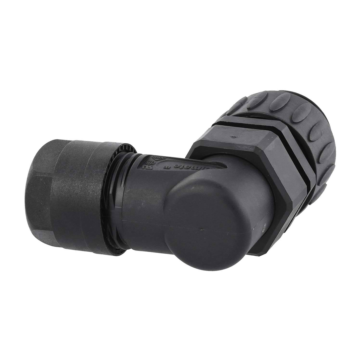 C01620K00310012 Amphenol RD24-KSW Kabelsteckverbinder gewinkelt Stift Schraubanschluss, Polzahl 3+PE Kabelabgang