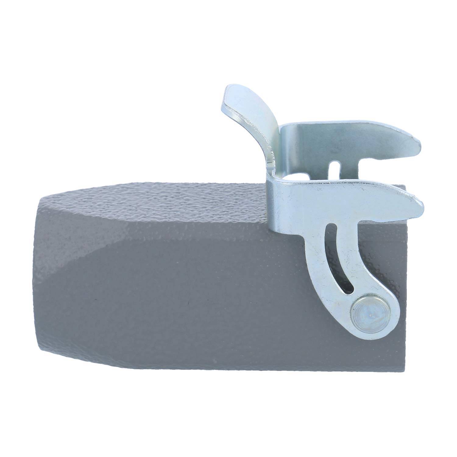 05200031760 HARTING Han 3A Kupplungsgehäuse, 1xM16 gerader Kabelabgang, mit 1 Bügel Verschraubung M16 Klemmbereich