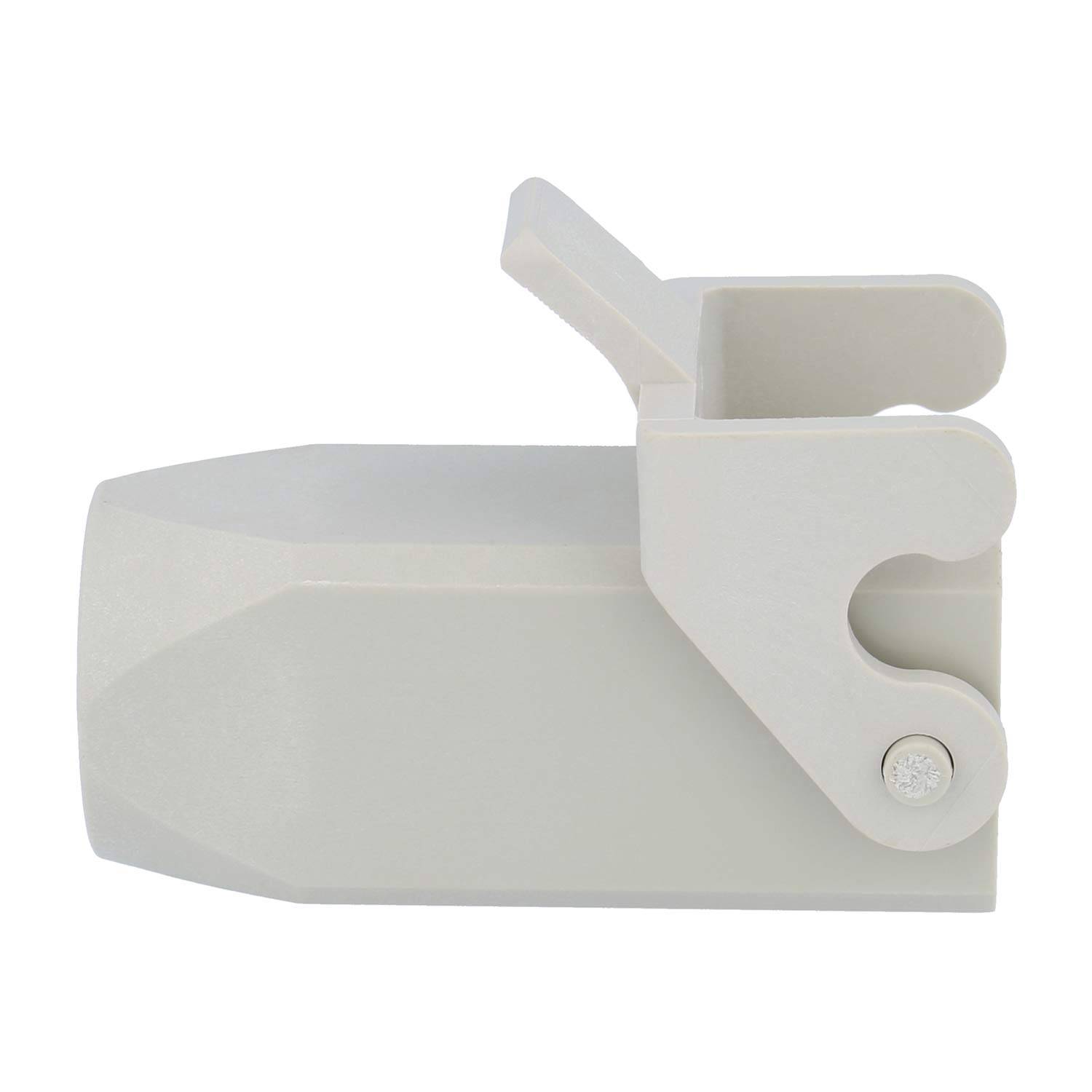 05200030720 HARTING Han 3A Kupplungsgehäuse, 1xM16 gerader Kabelabgang, mit 1 Bügel Verschraubung M16 Klemmbereich