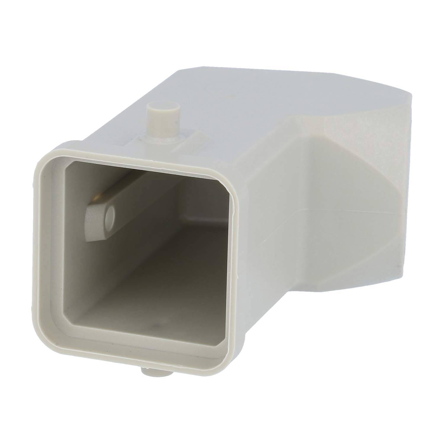 05200030620 HARTING Han 3A Tüllengehäuse ohne eingeklebte Dichtung, 1xM16 seitlicher Kabelabgang, für 1 Bügel (am