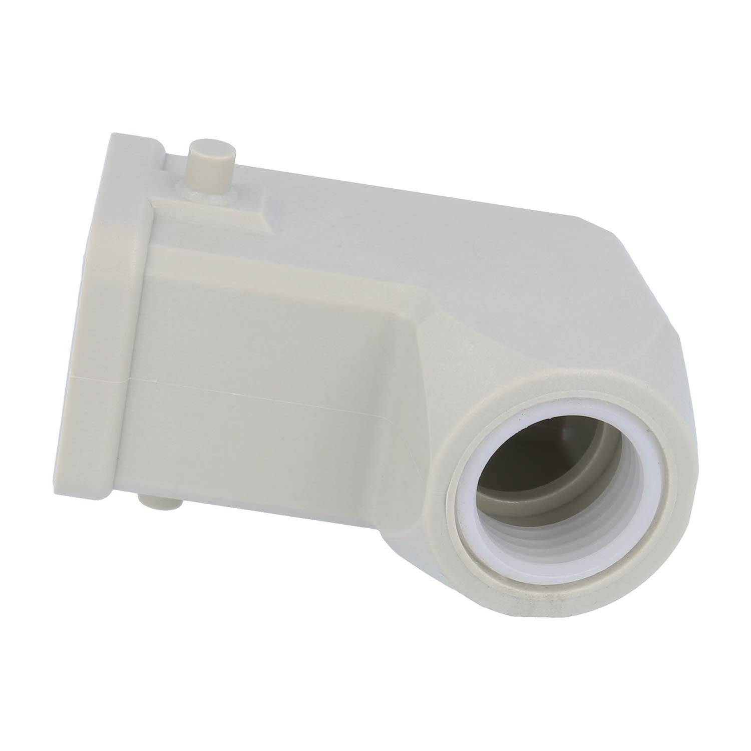 05200030620 HARTING Han 3A Tüllengehäuse ohne eingeklebte Dichtung, 1xM16 seitlicher Kabelabgang, für 1 Bügel (am