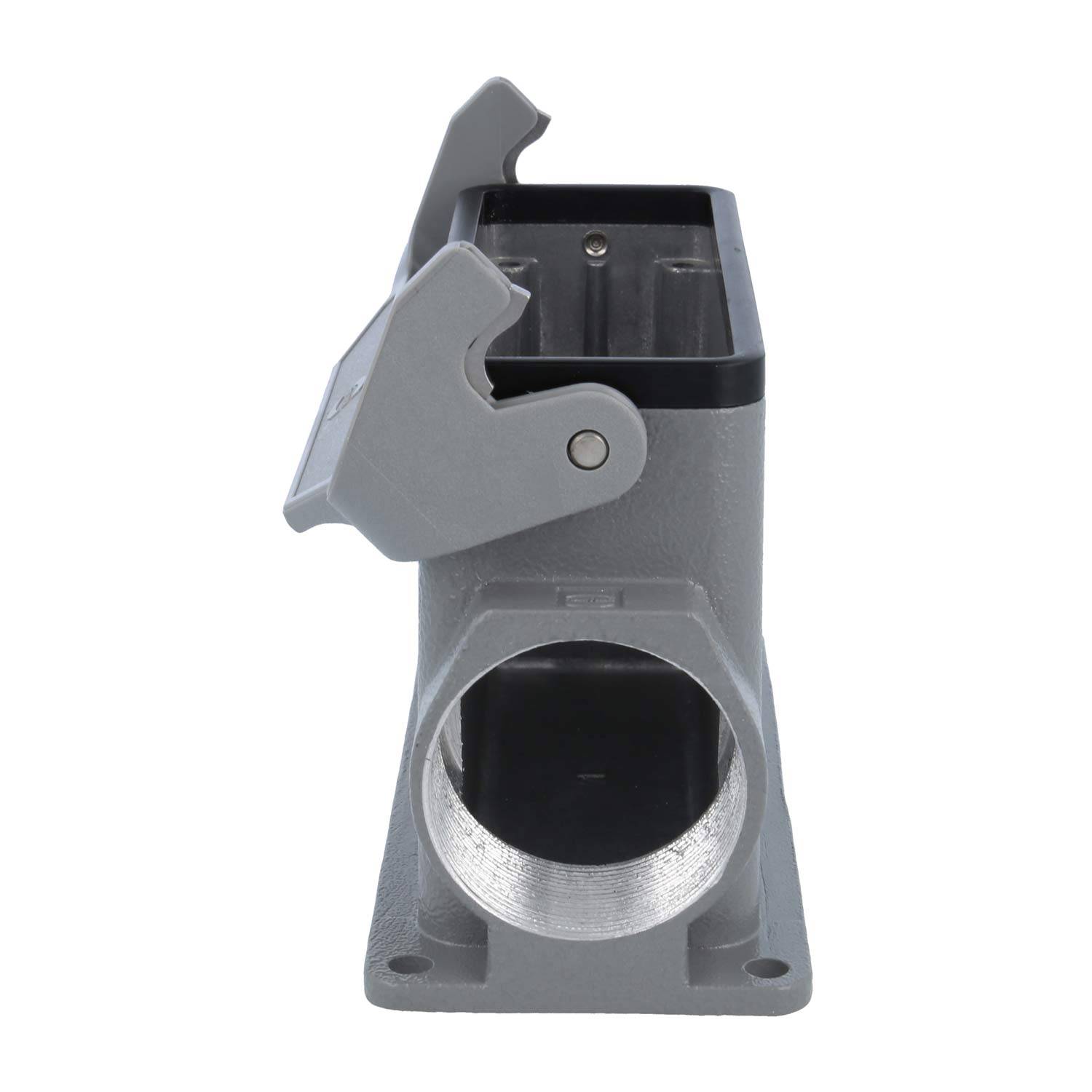 05300240282 HARTING Han 24B Sockelgehäuse hoch, 1xM40 seitlicher Kabelabgang, mit 1 Längsbügel Verschraubung M40