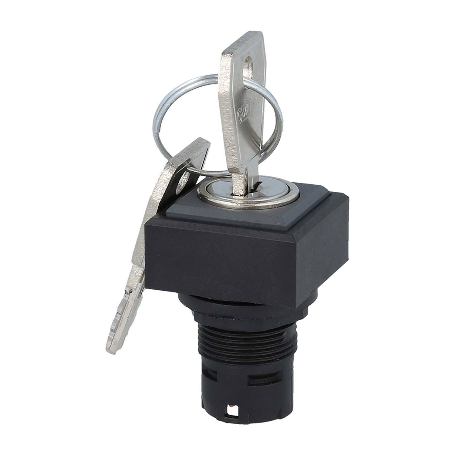 QXSSA13E Georg Schlegel Schlüsseltaste rastend quadratisch, QUARTRON Beleuchtbar: Nein Beschriftbar: Nein - 1Stück