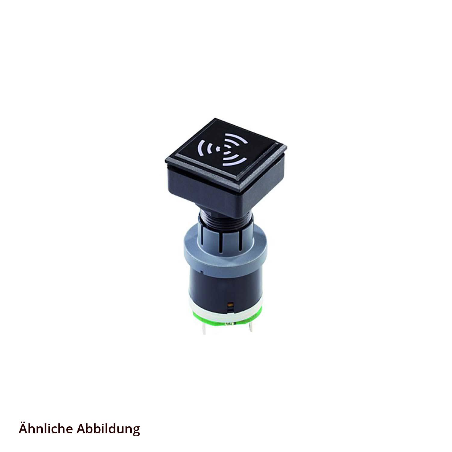 QXJNSG+SG-24V Georg Schlegel Akustischer Signalgeber quadratisch, QUARTRON-JUWEL Flachstecker 2,8mm x 0,8mm - 1Stück