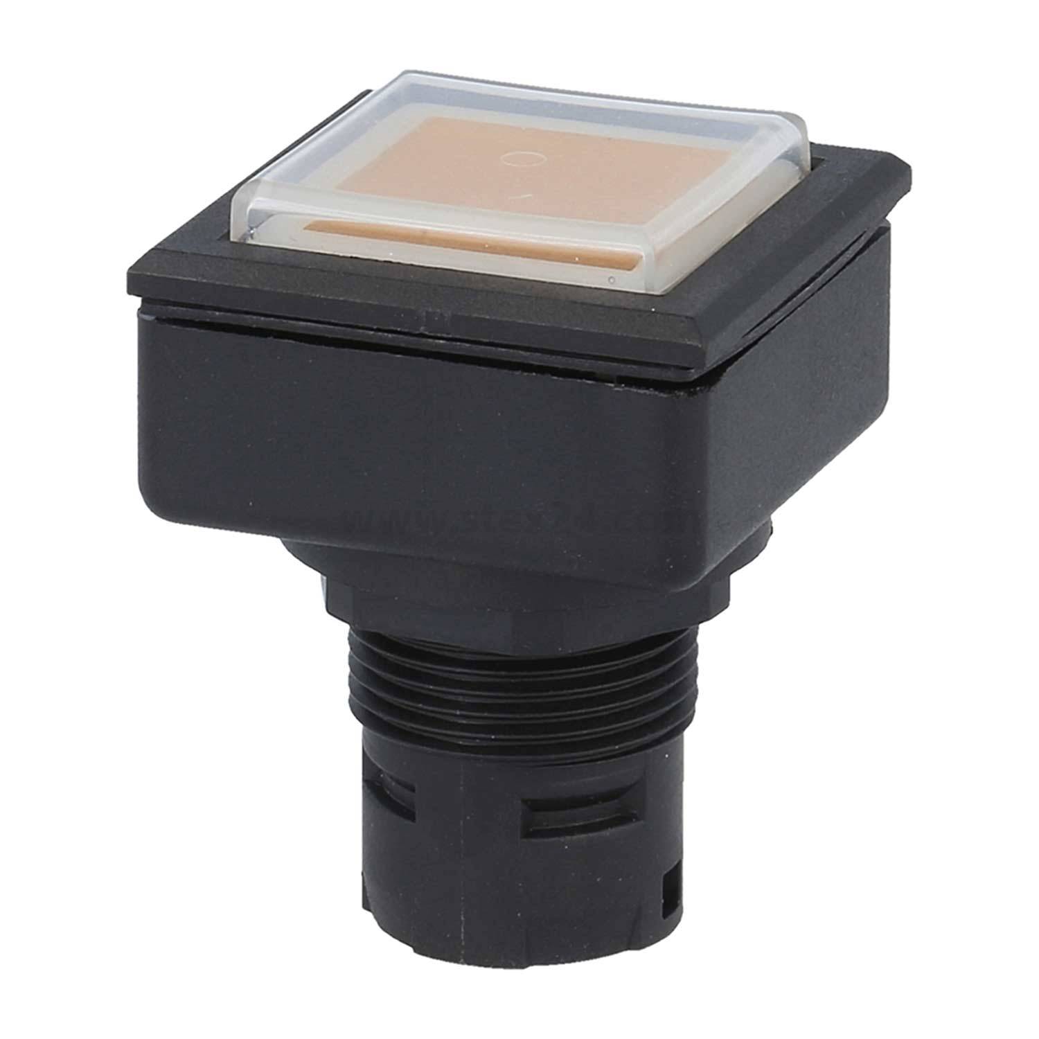 QXJDMGB Georg Schlegel Membran-Kurzhubdrucktaste beleuchtbar, quadratisch, QUARTRON-JUWEL Hub 3,0mm - 1Stück