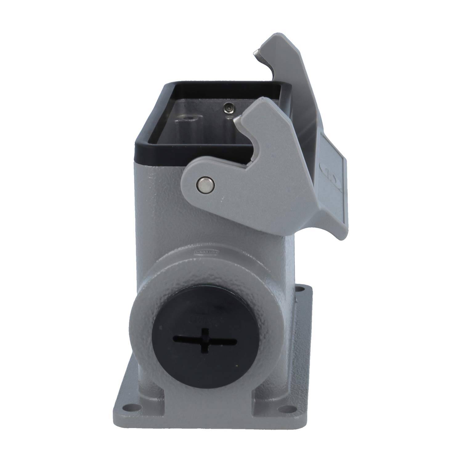 05300160264 HARTING Han 16B Sockelgehäuse hoch, 1xM25 seitlicher Kabelabgang, mit 1 Längsbügel Verschraubung M25