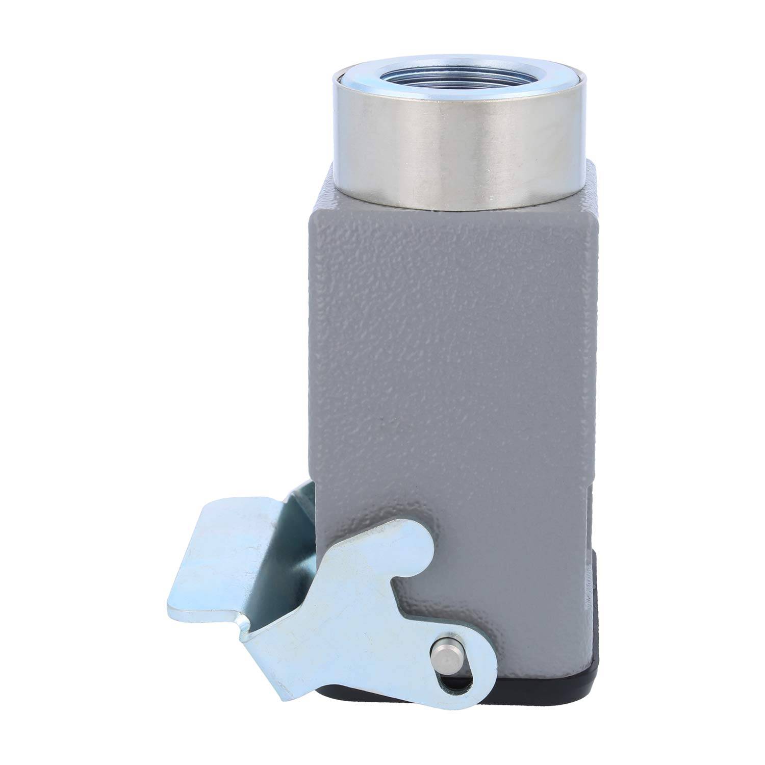 04300060761 HARTING Han 6B Kupplungsgehäuse hoch, 1xM25 gerader Kabelabgang, mit 1 Längsbügel Verschraubung M25