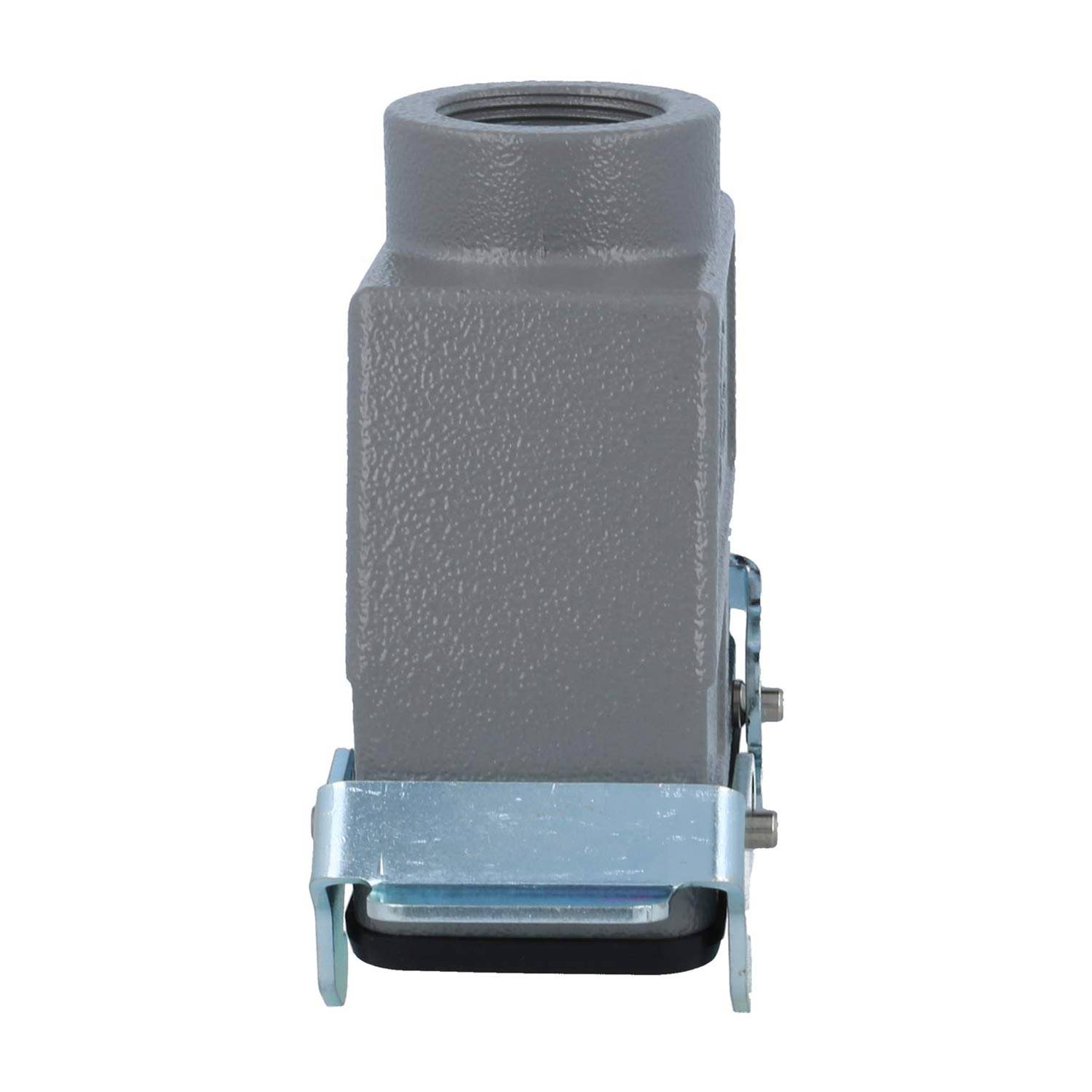 04301160730 HARTING Han 16B Kupplungsgehäuse hoch, 1xPG21 gerader Kabelabgang, mit 2 Querbügeln Verschraubung PG21