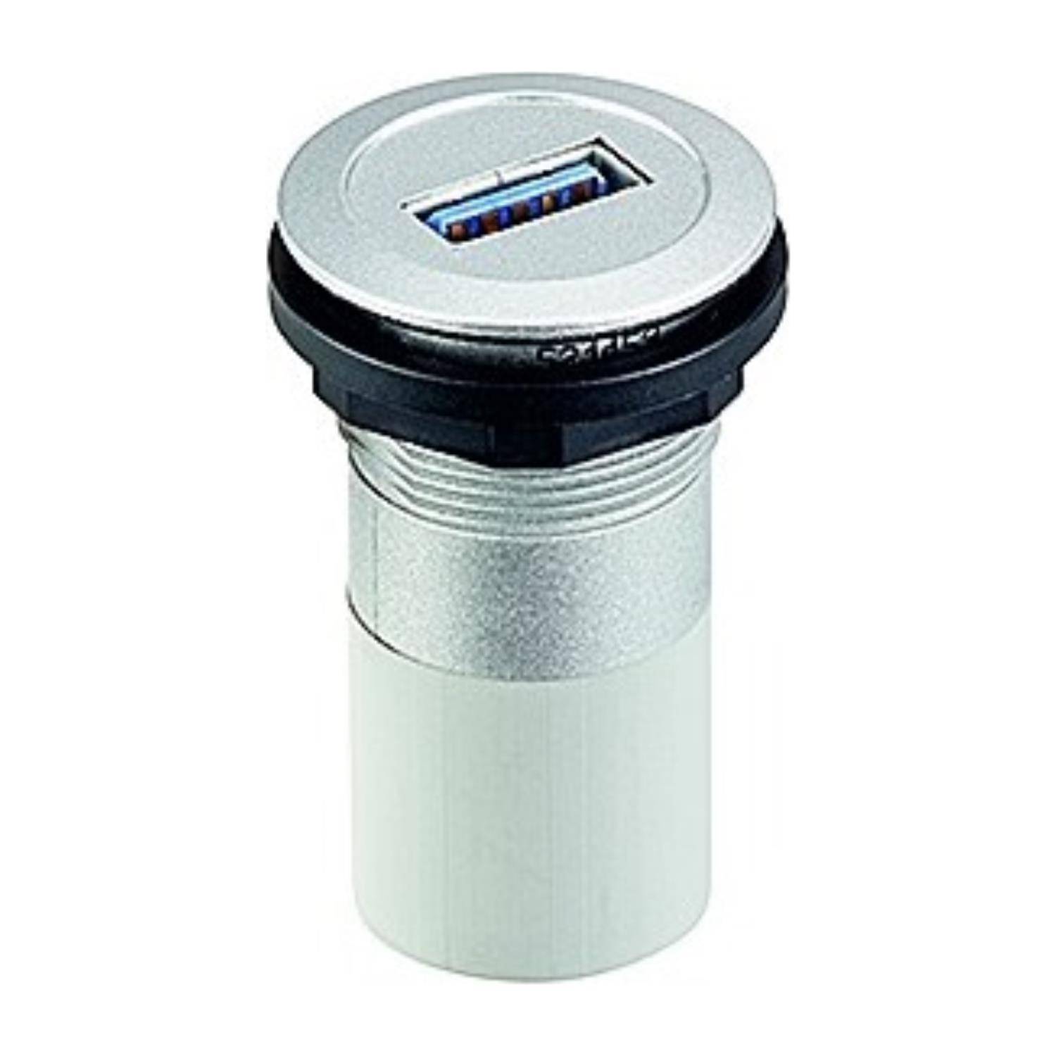 Georg Schlegel USB-Ladebuchse rund, RONTRON-R-JUWEL Bauform Seite 1: USB-Buchse Typ A - 1 Stück