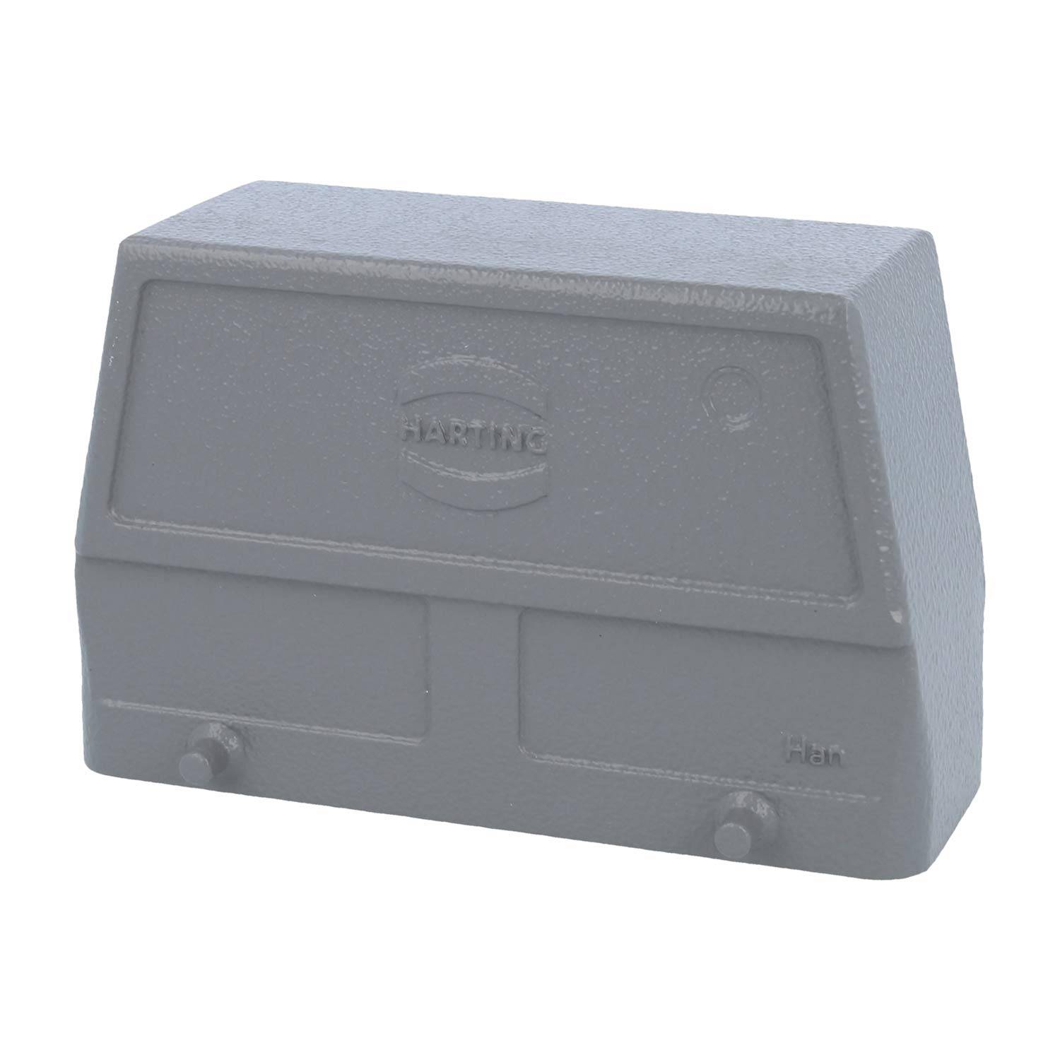 05300240661 HARTING Han 24B Tüllengehäuse hoch, 2xM32 Front Kabelabgang, für 2 Bügel (am Unterteil) Verschraubung M32