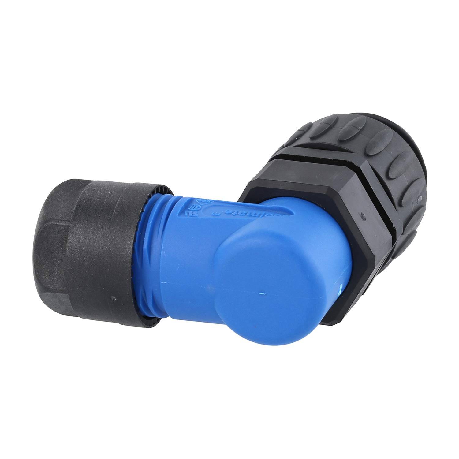 C01620K00310010 Amphenol RD24-KSW Kabelsteckverbinder gewinkelt Stift Schraubanschluss, Polzahl 3+PE Kabelabgang